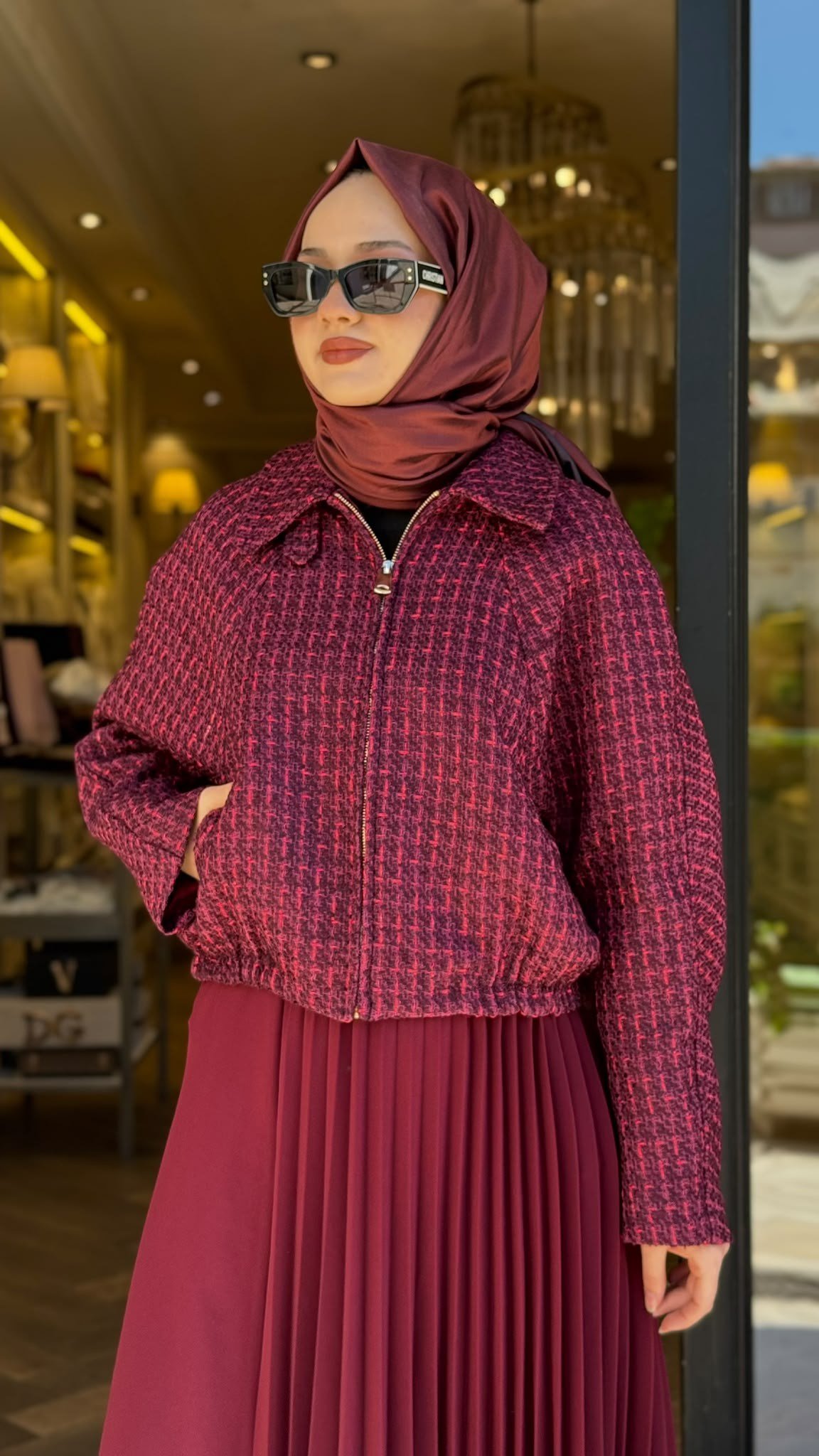 27FWCEK0014 Astrid Kadın Ceket Pembe