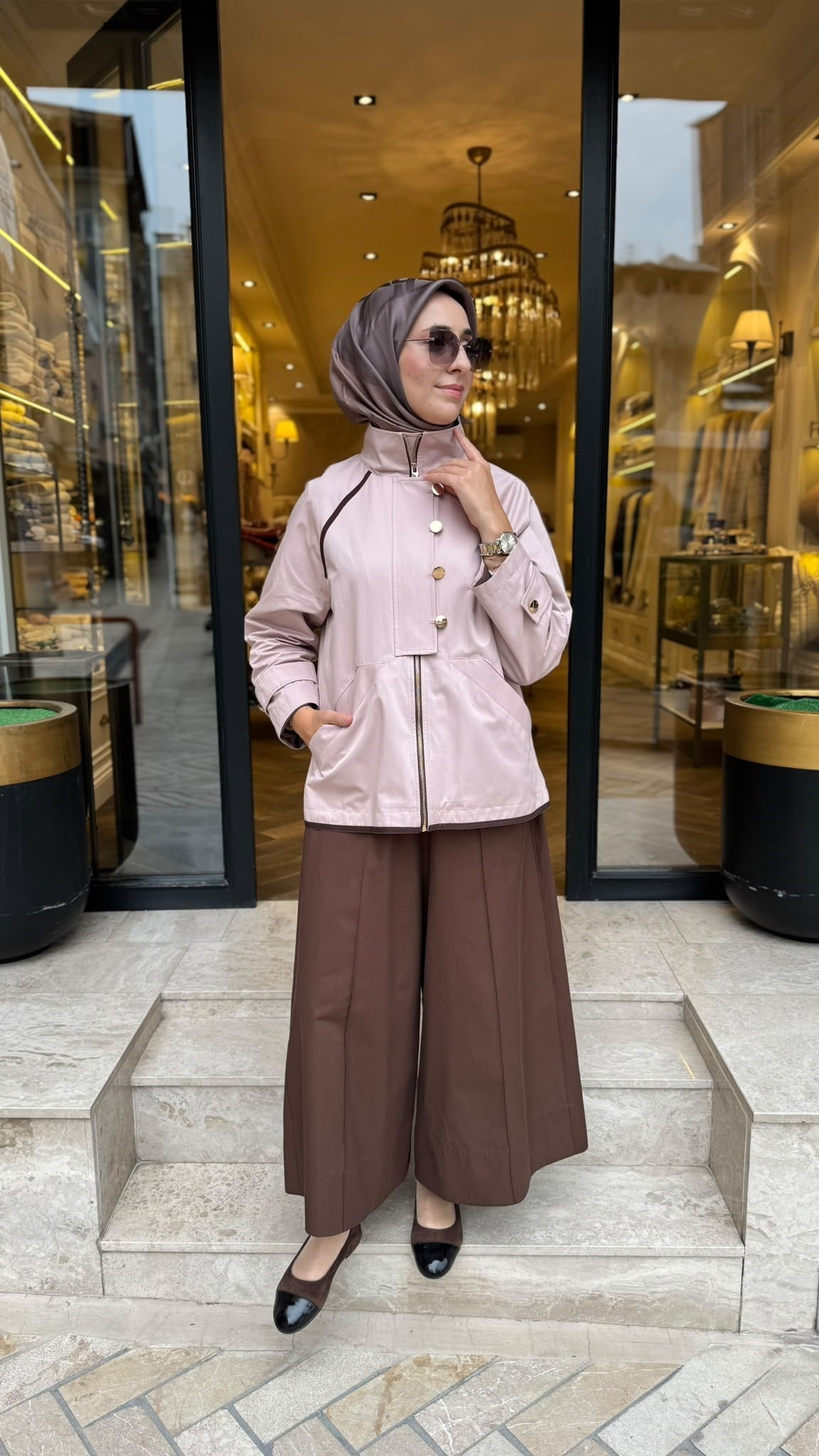 27FWCEK0015 Rowena Kadın Ceket Pudra Pembe