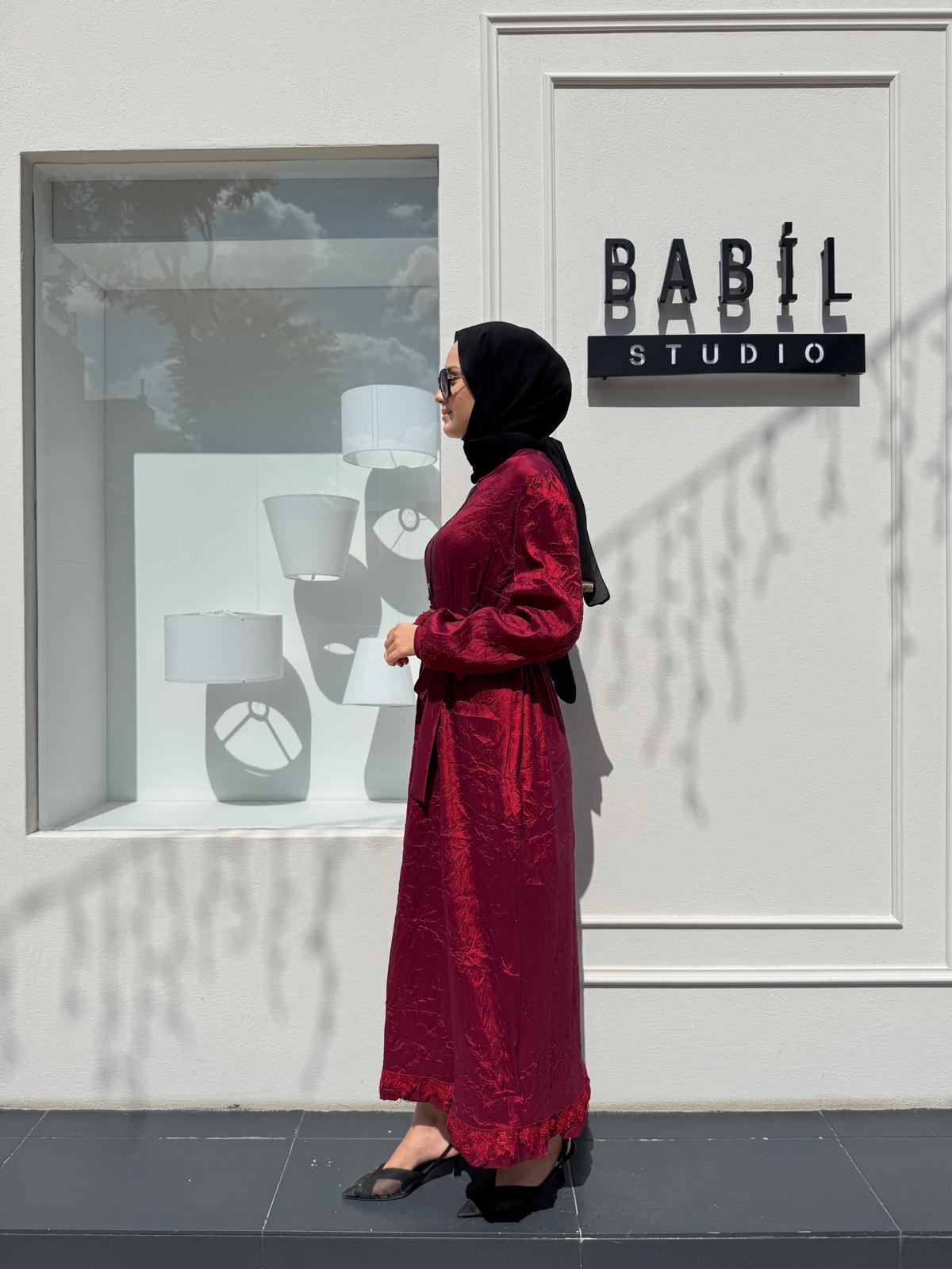 38804 ELBİSE Kırmızı