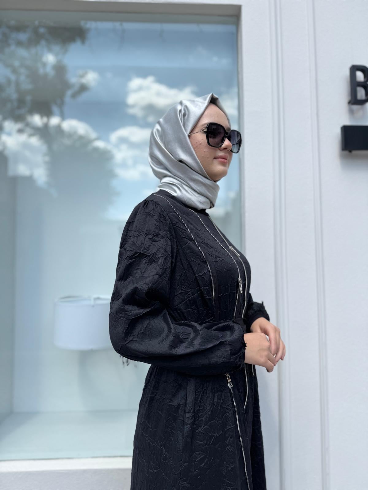 38804 ELBİSE Siyah