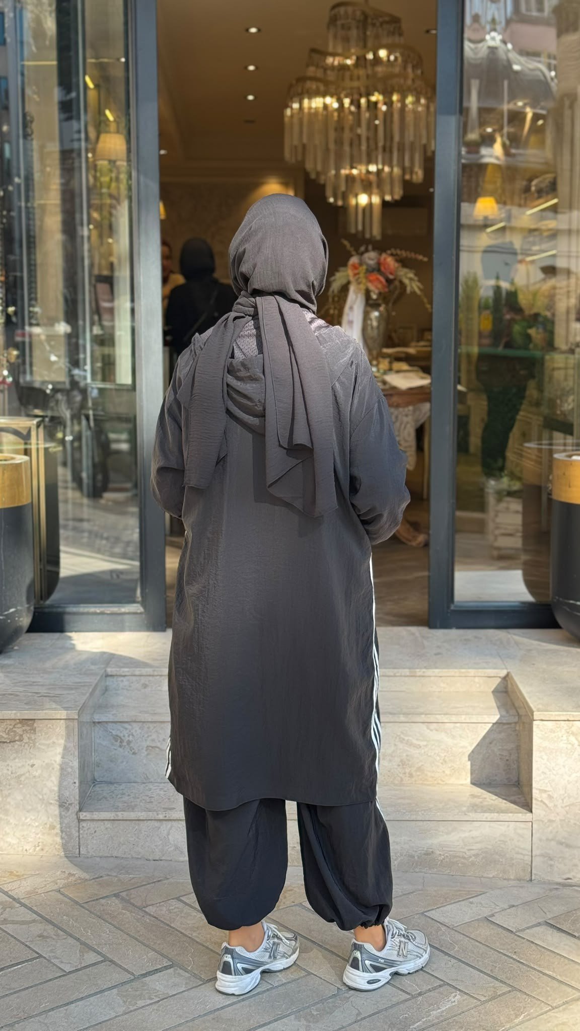 ALL-7013 Kapüşonlu Kadın Kap Siyah