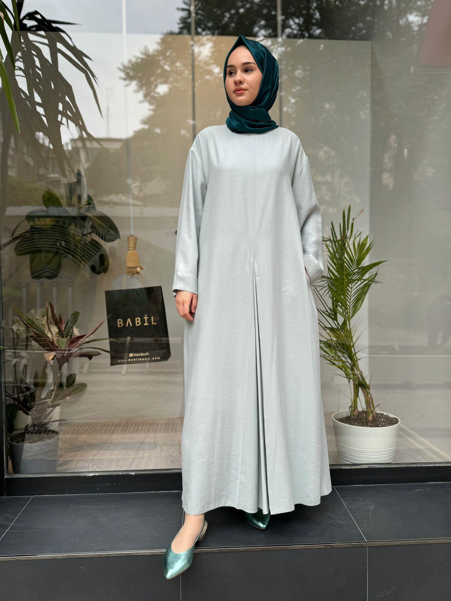 Apili Modal Elbise Mint