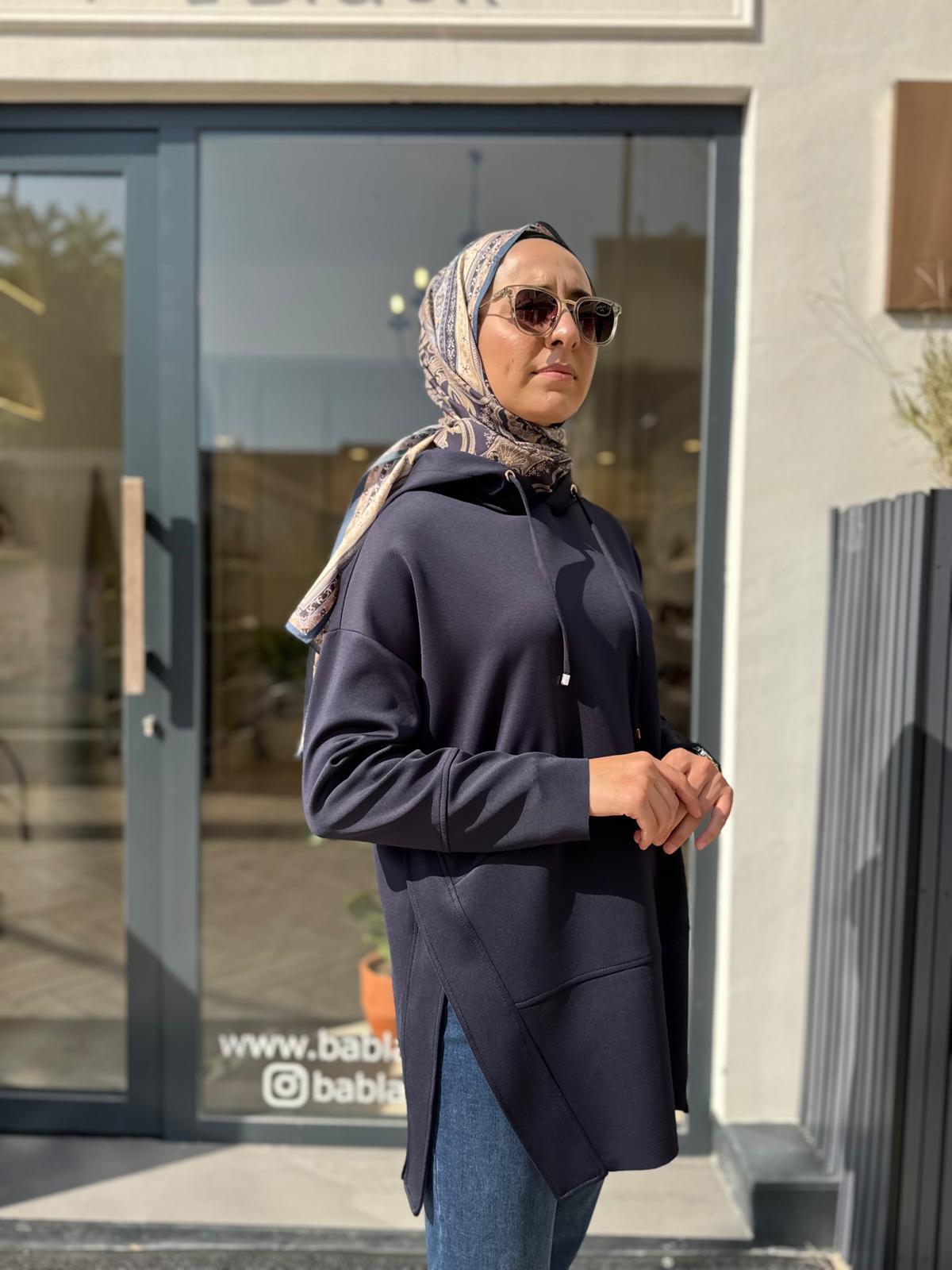 Seta Scuba Spor Tunik Lacivert