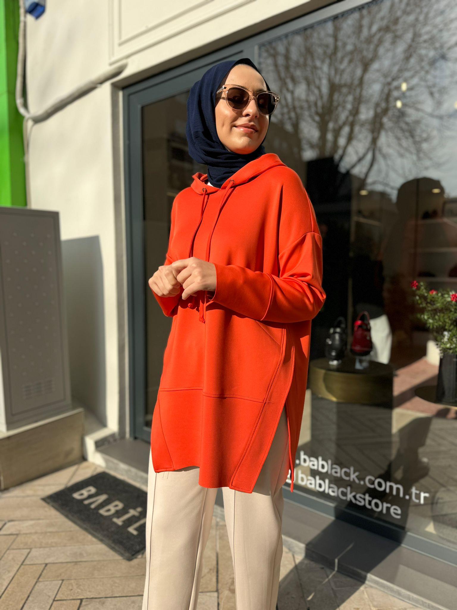 Seta Scuba Spor Tunik Nar Çiçeği