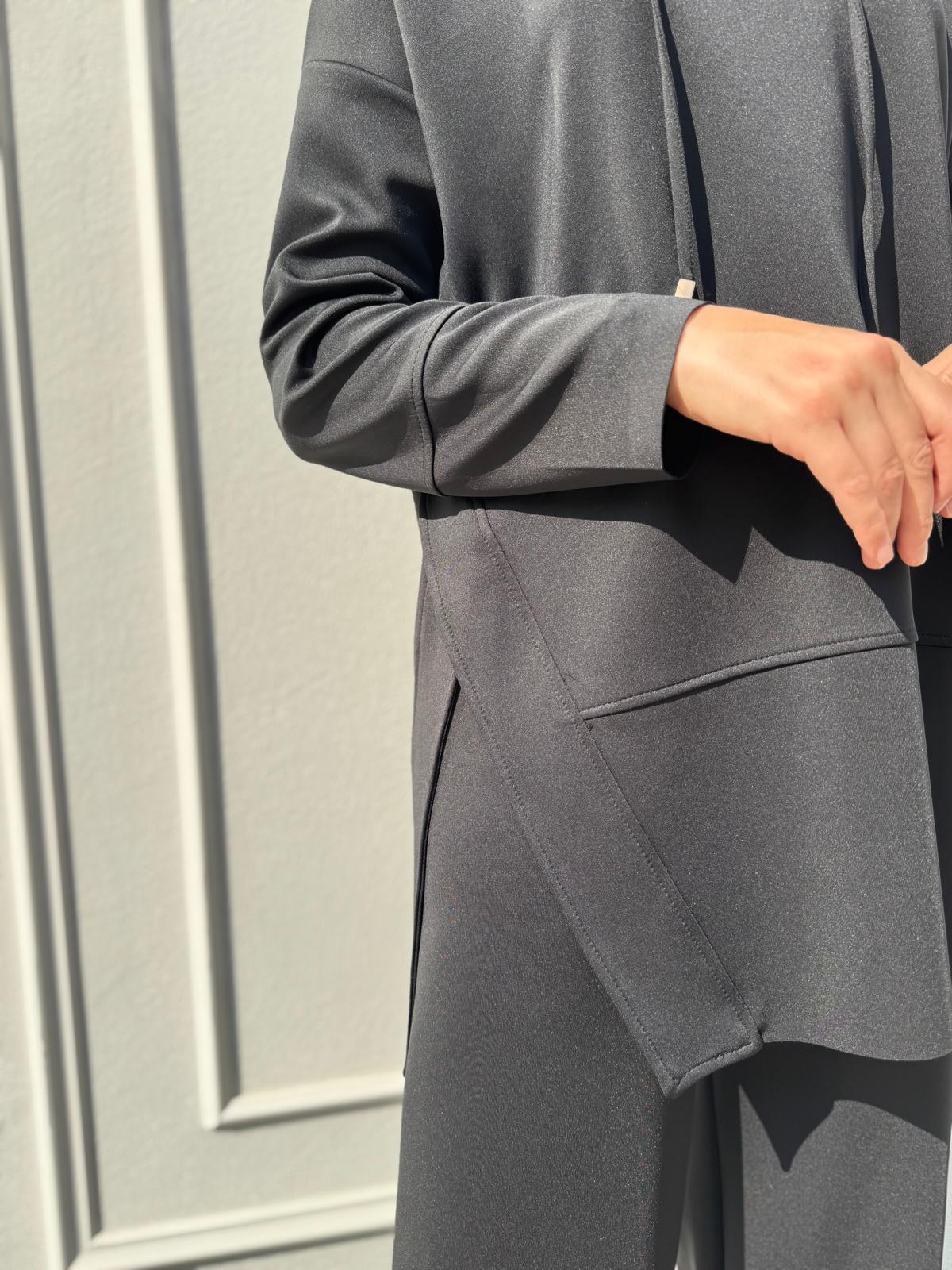 Seta Scuba Spor Tunik Siyah