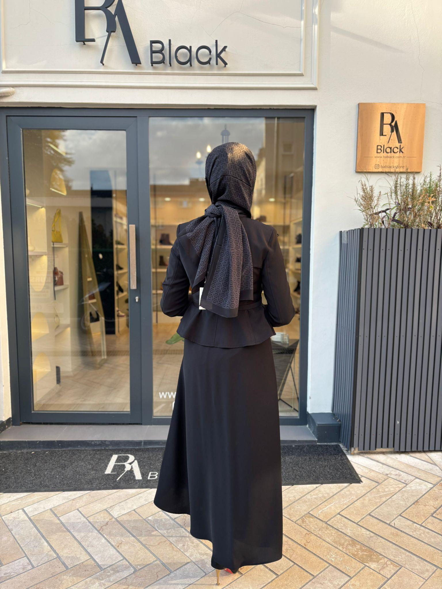 TD4465 Femme Kadın Takım Siyah