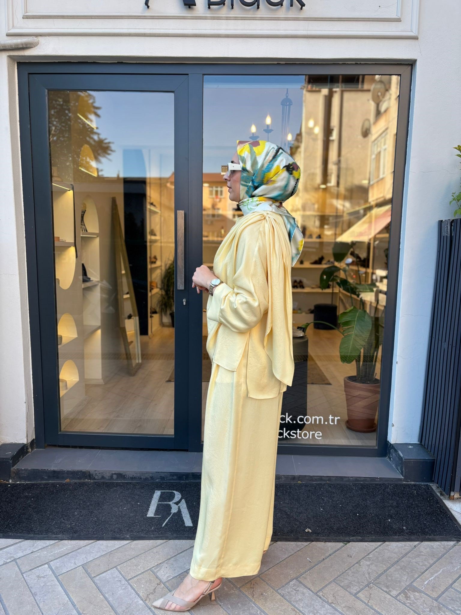 TD4768 Aresa Kadın Takım Sarı