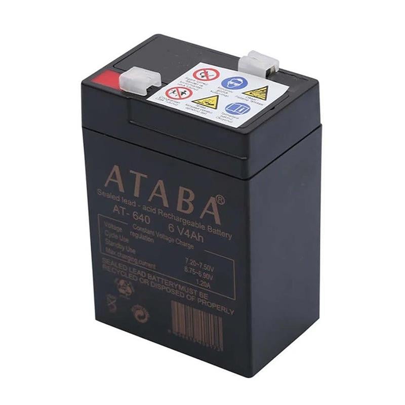 Ataba AT-640 6 Volt - 4 Amper Işıldak Aküsü