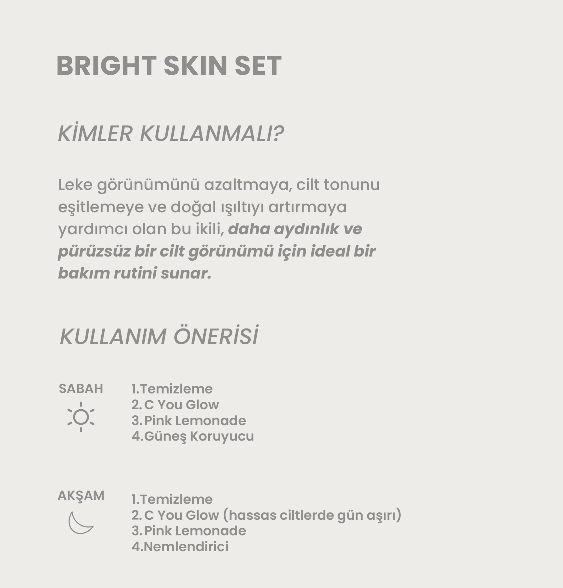 Bright Skin Set