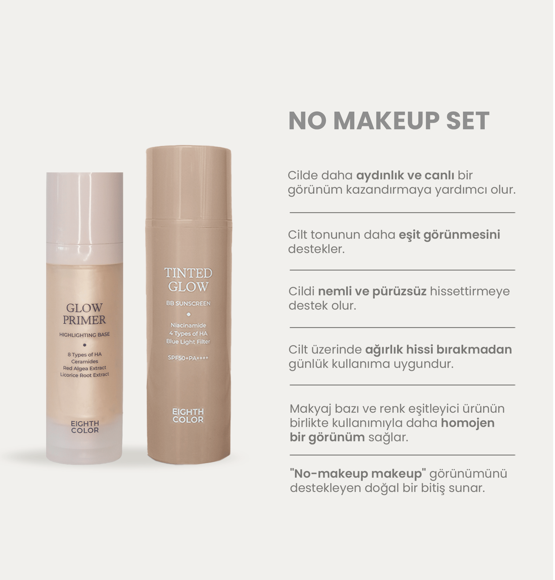 No Makeup Set