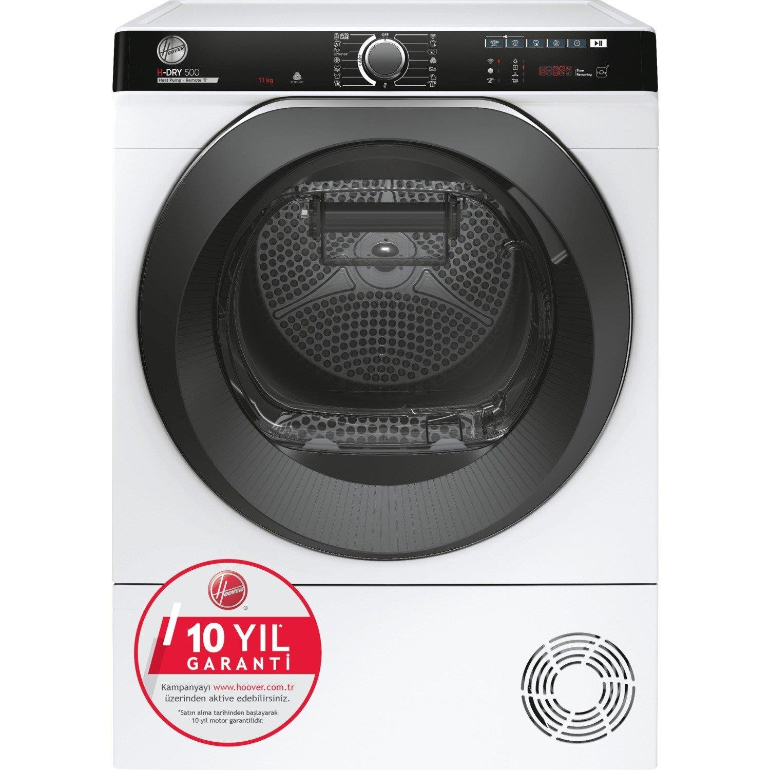 Hoover NDPEH 10A2TCBEXSS 10 kg Wi-Fi Kurutma Makinesi