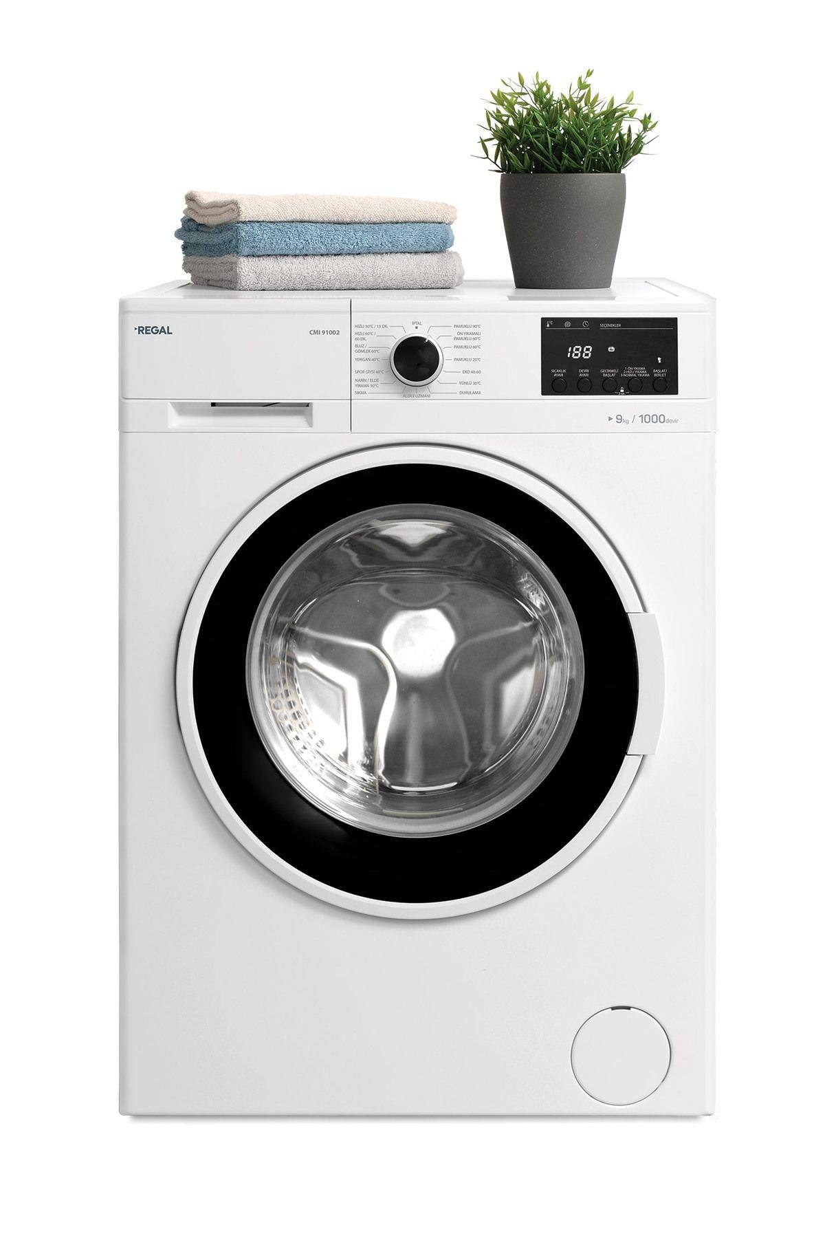 Regal CMI 91002 1000 Devir 9 kg Çamaşır Makinesi