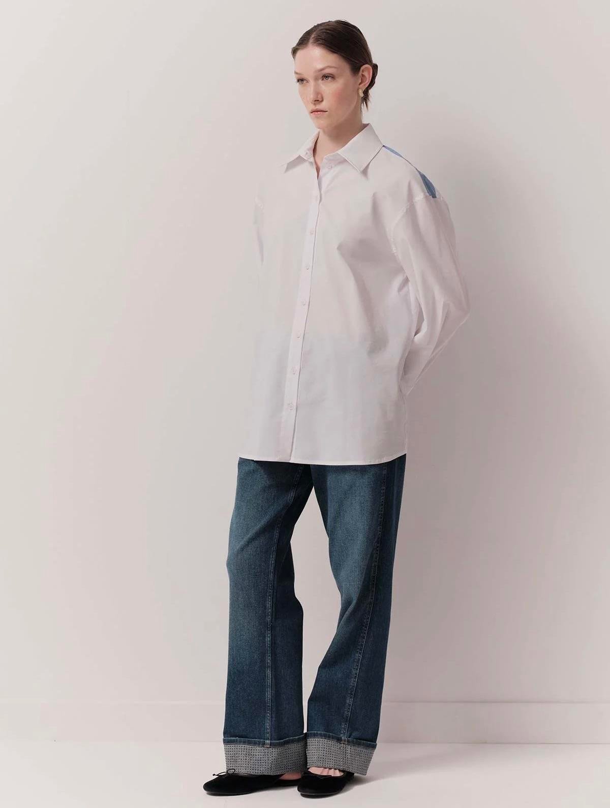 ALİN GARNİLİ GÖMLEK