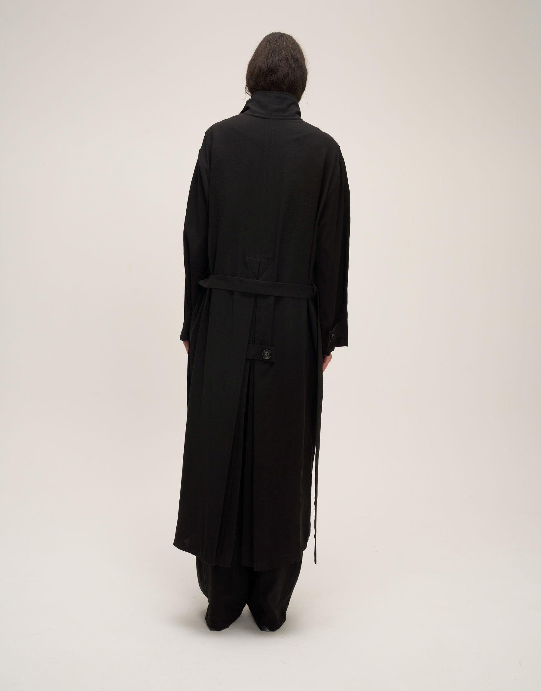 Aller Detaylı Modal Trenç Siyah