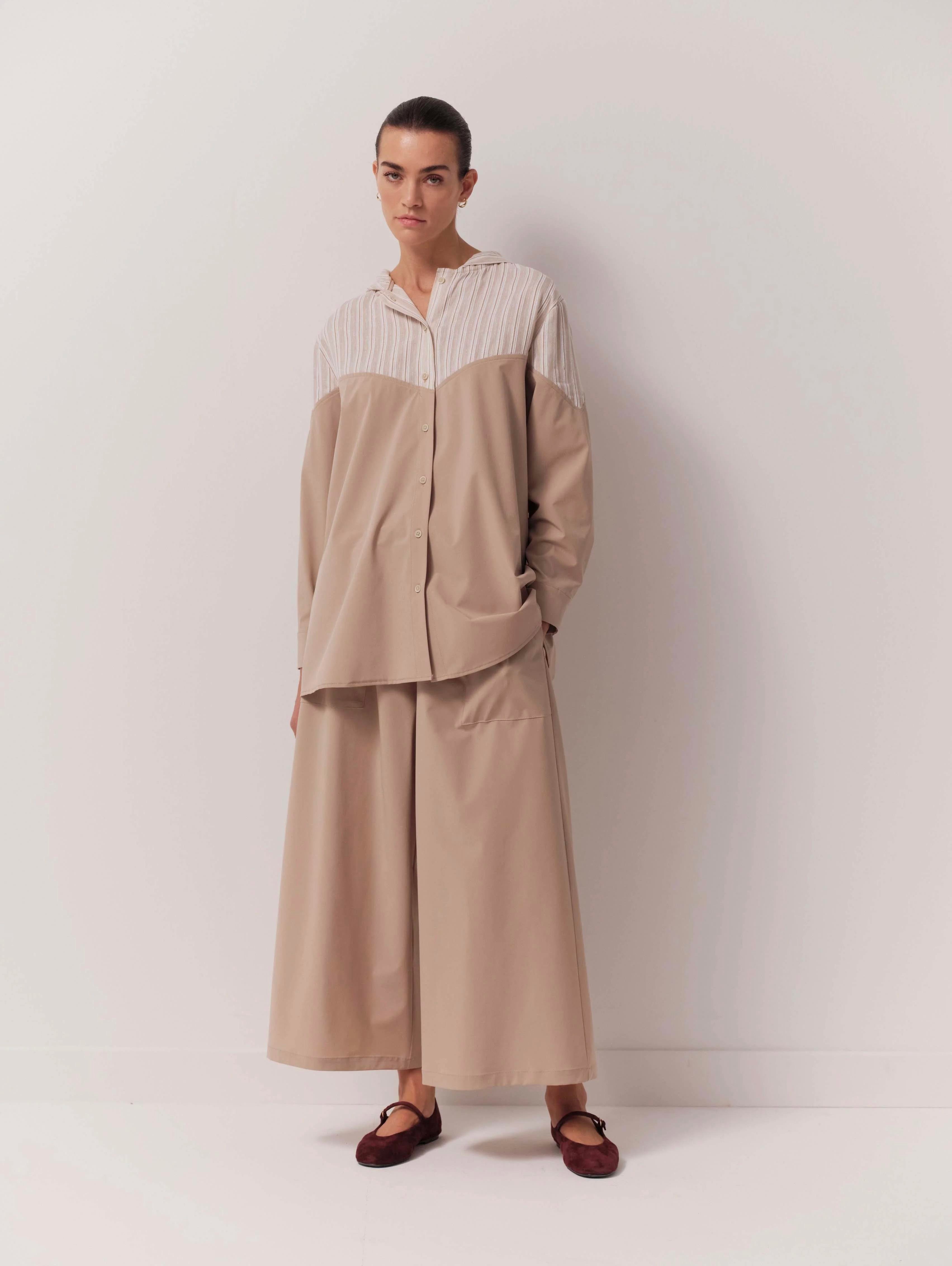 ALYA GARNİLİ GÖMLEK-KAP