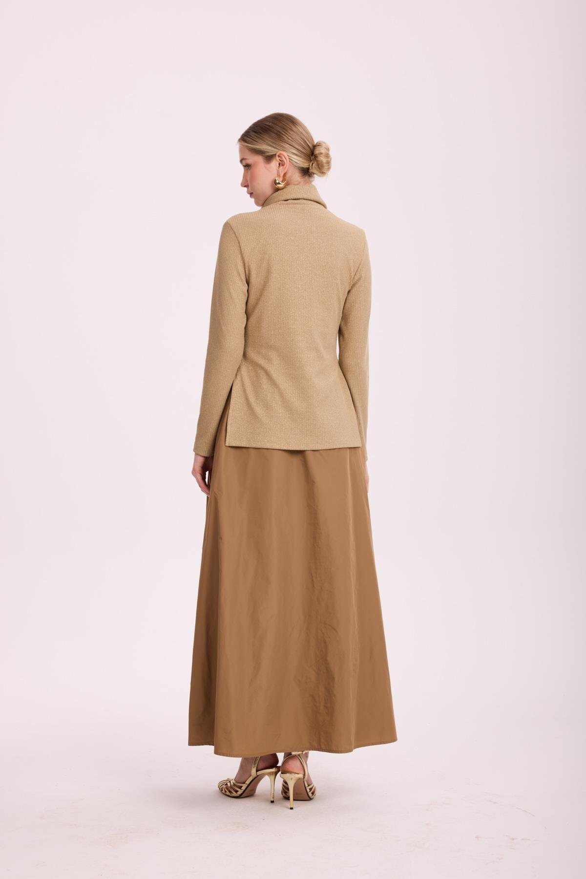 ARVENA DUO ELBİSE-GOLD