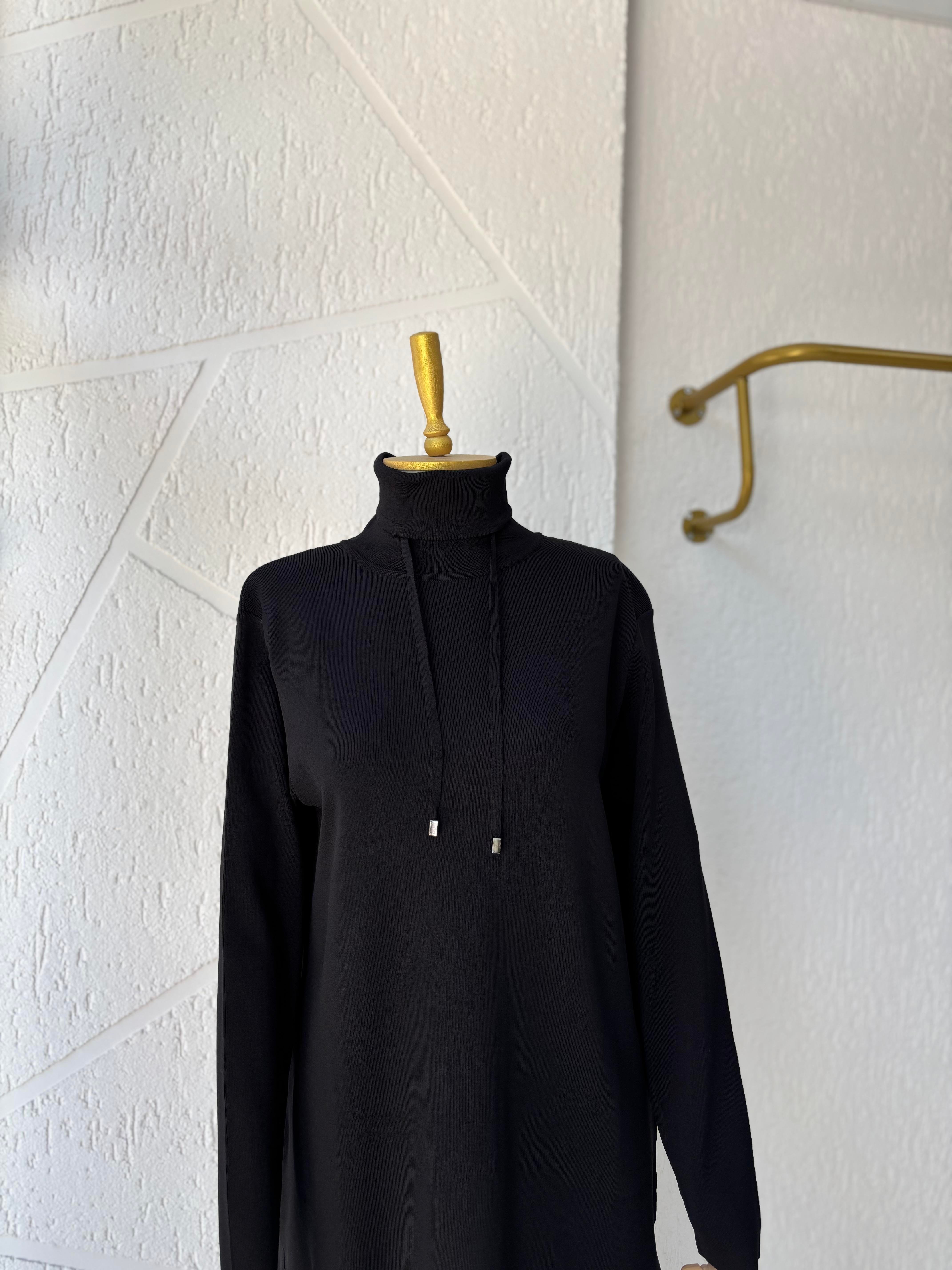 Çelik Örme Takım Siyah