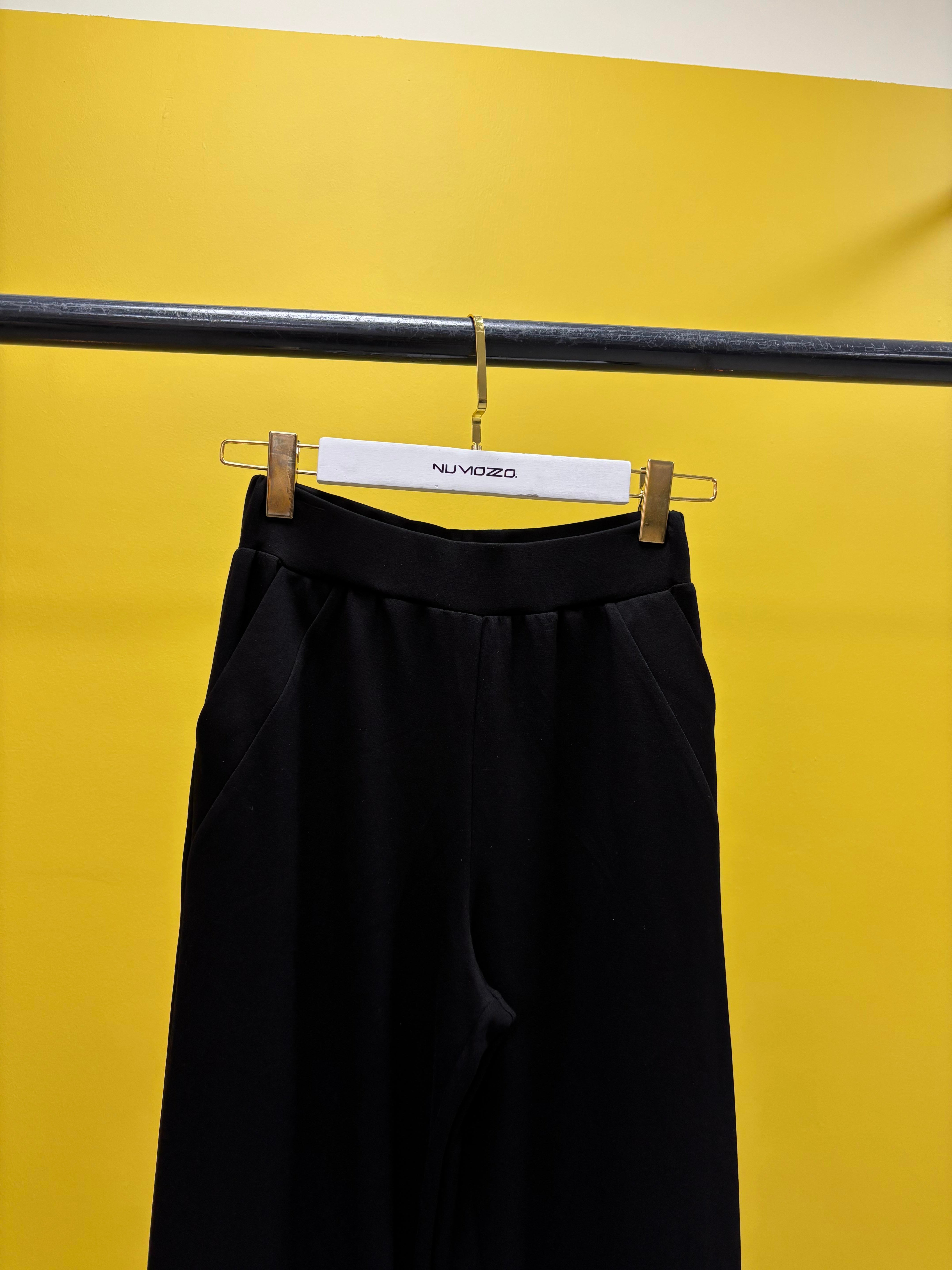 Claudıa Örme Pantolon Siyah