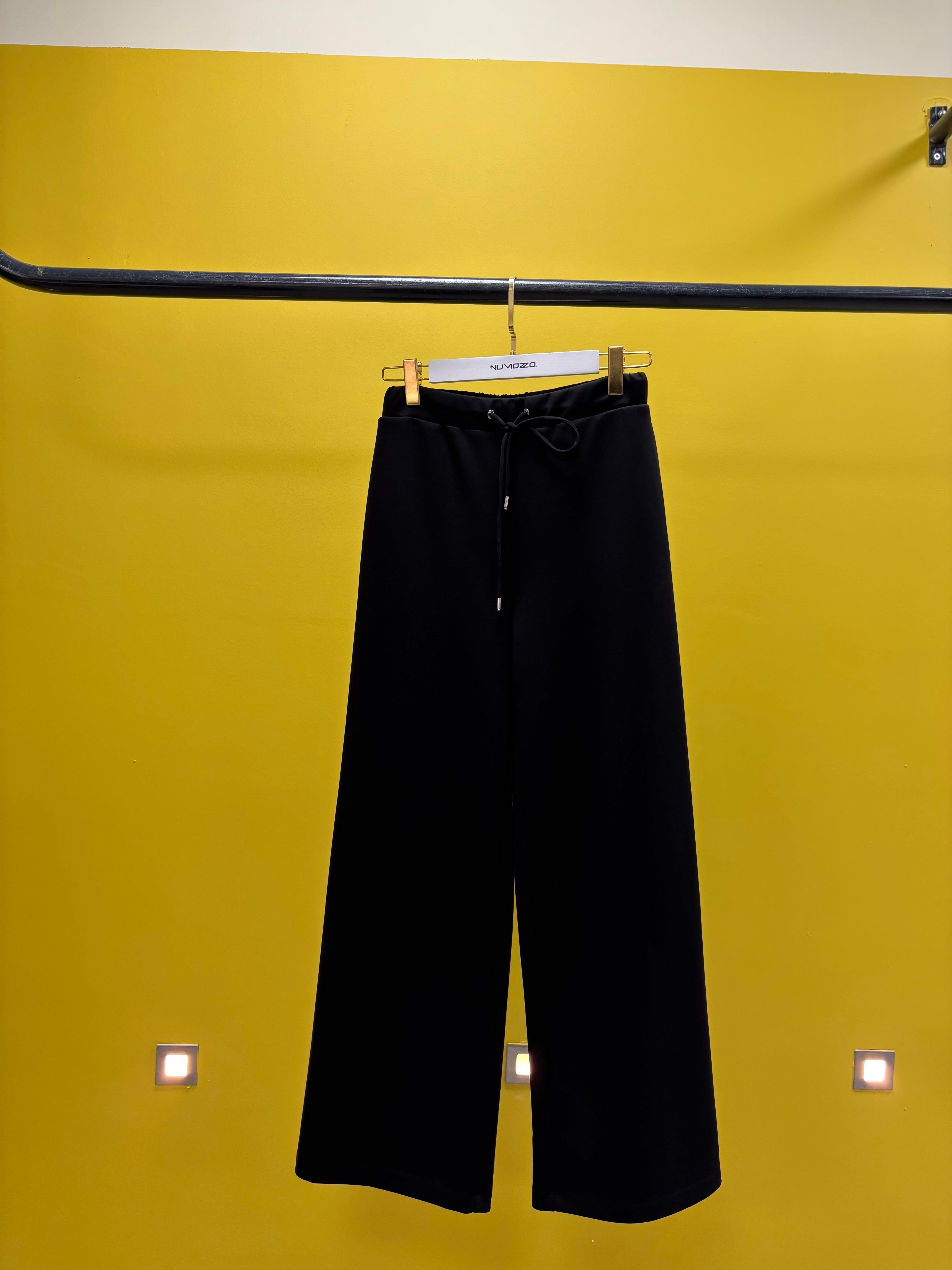 Claudıa Örme Pantolon Siyah