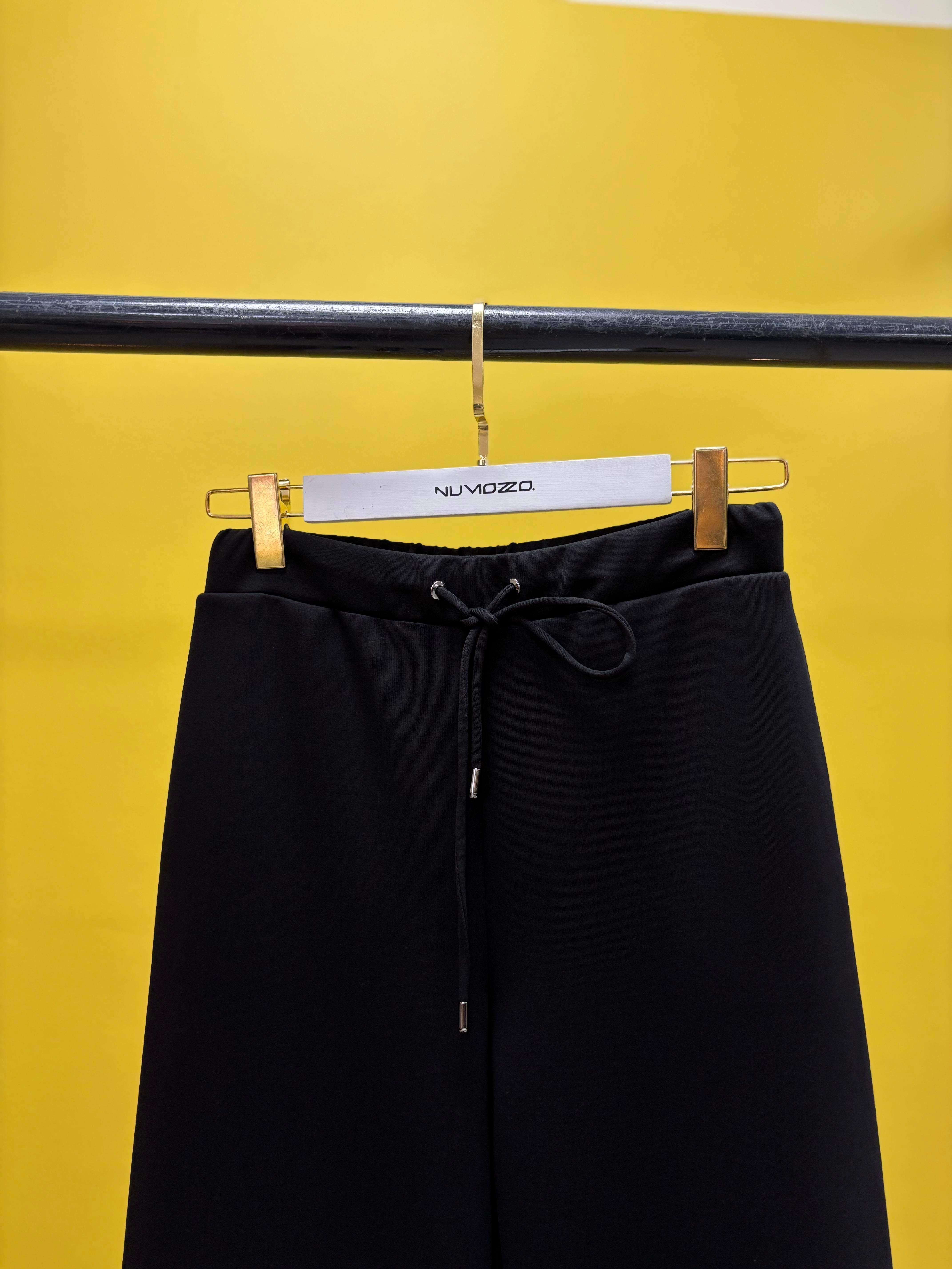 Claudıa Örme Pantolon Siyah