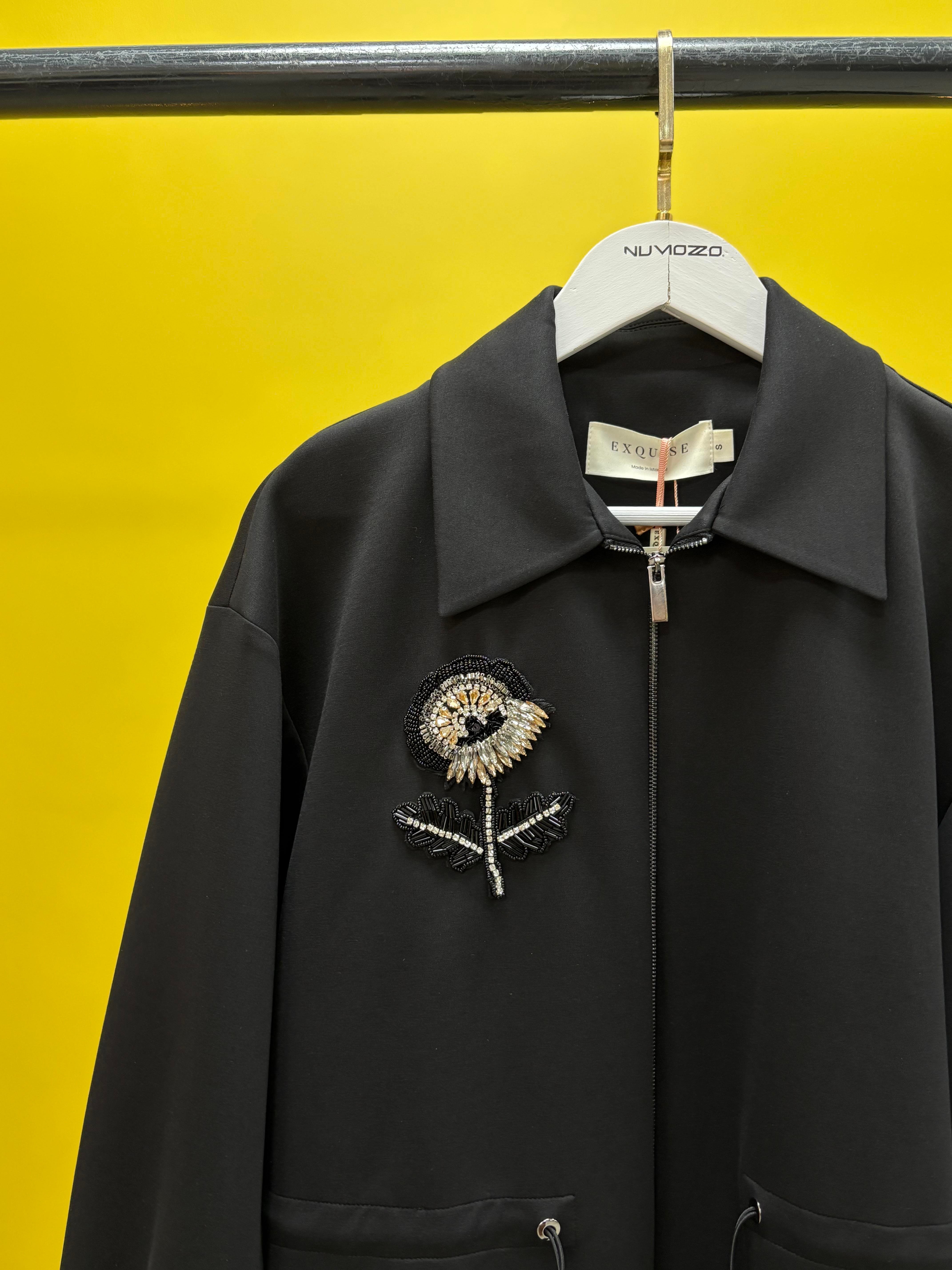 Delılah Örme Sweat Siyah