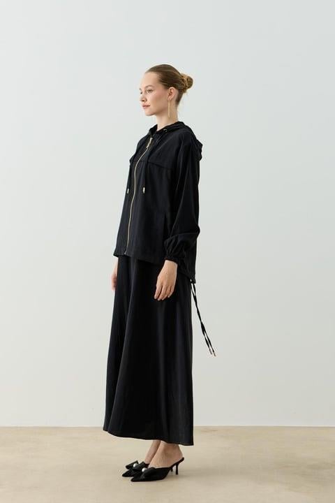 ELISA ELBİSE TAKIM SİYAH