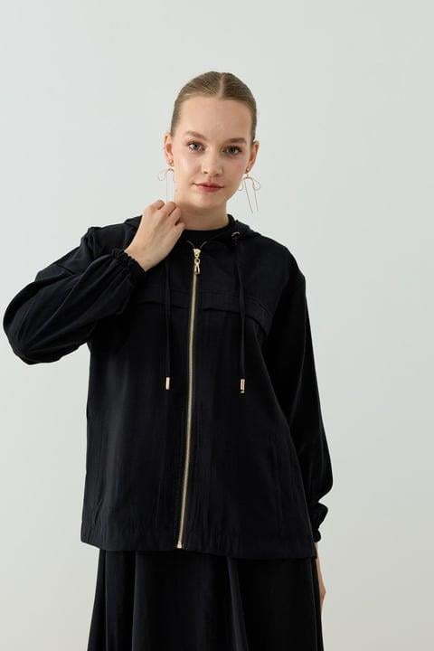 ELISA ELBİSE TAKIM SİYAH