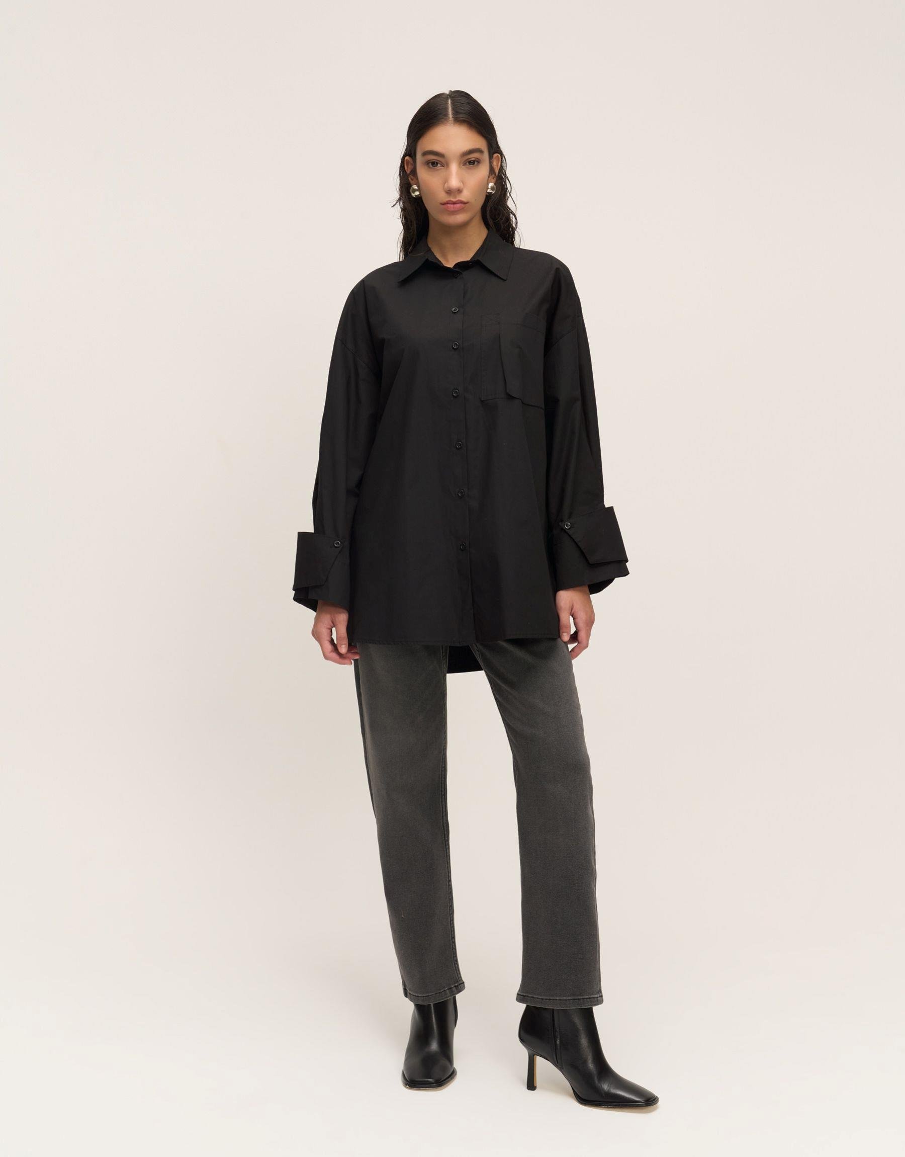 Fit Denim Pantolon Füme