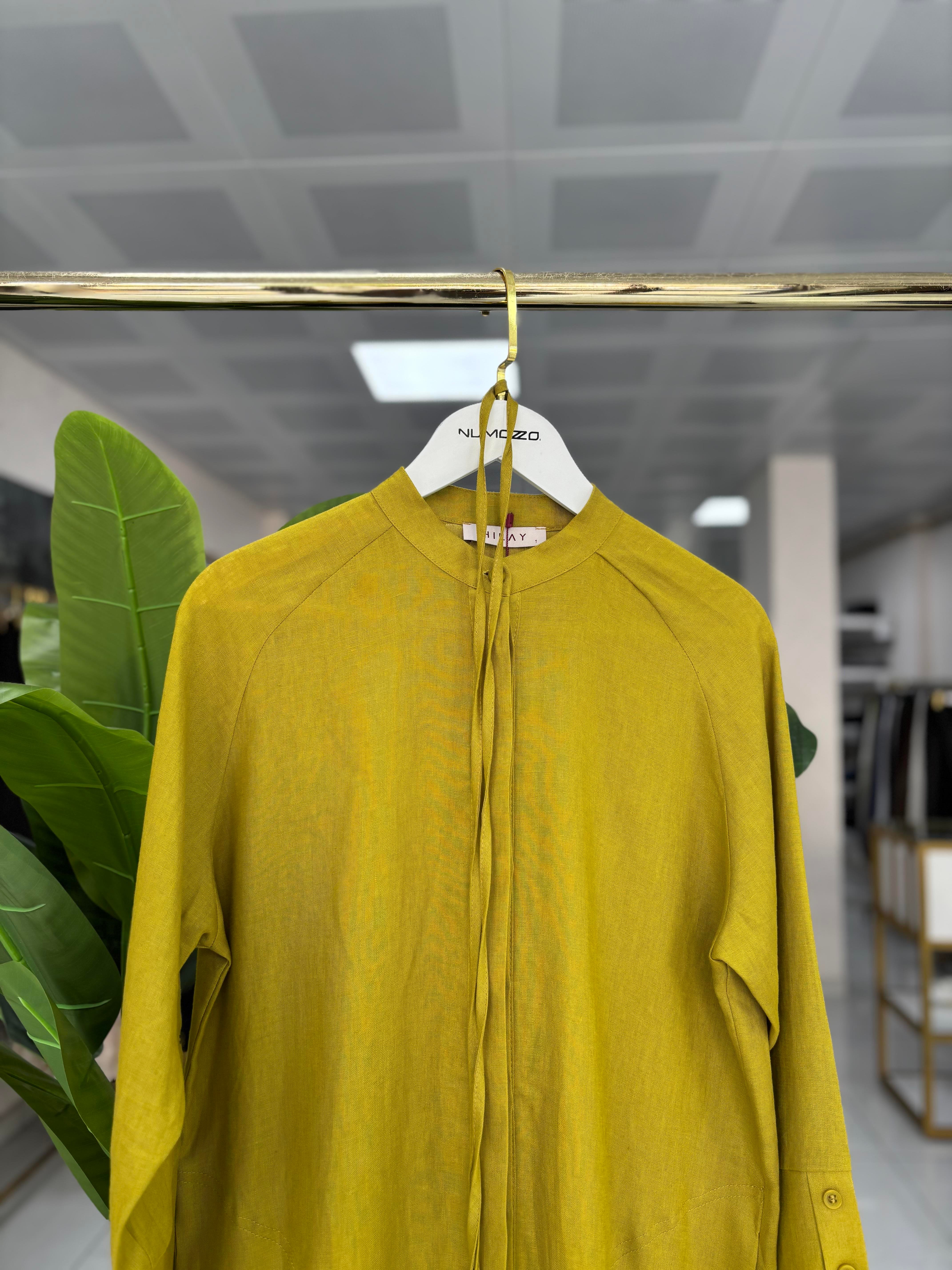 Gloria Tunik Yağ Yeşili