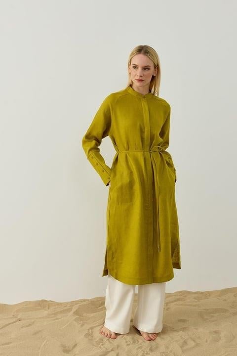 Gloria Tunik Yağ Yeşili