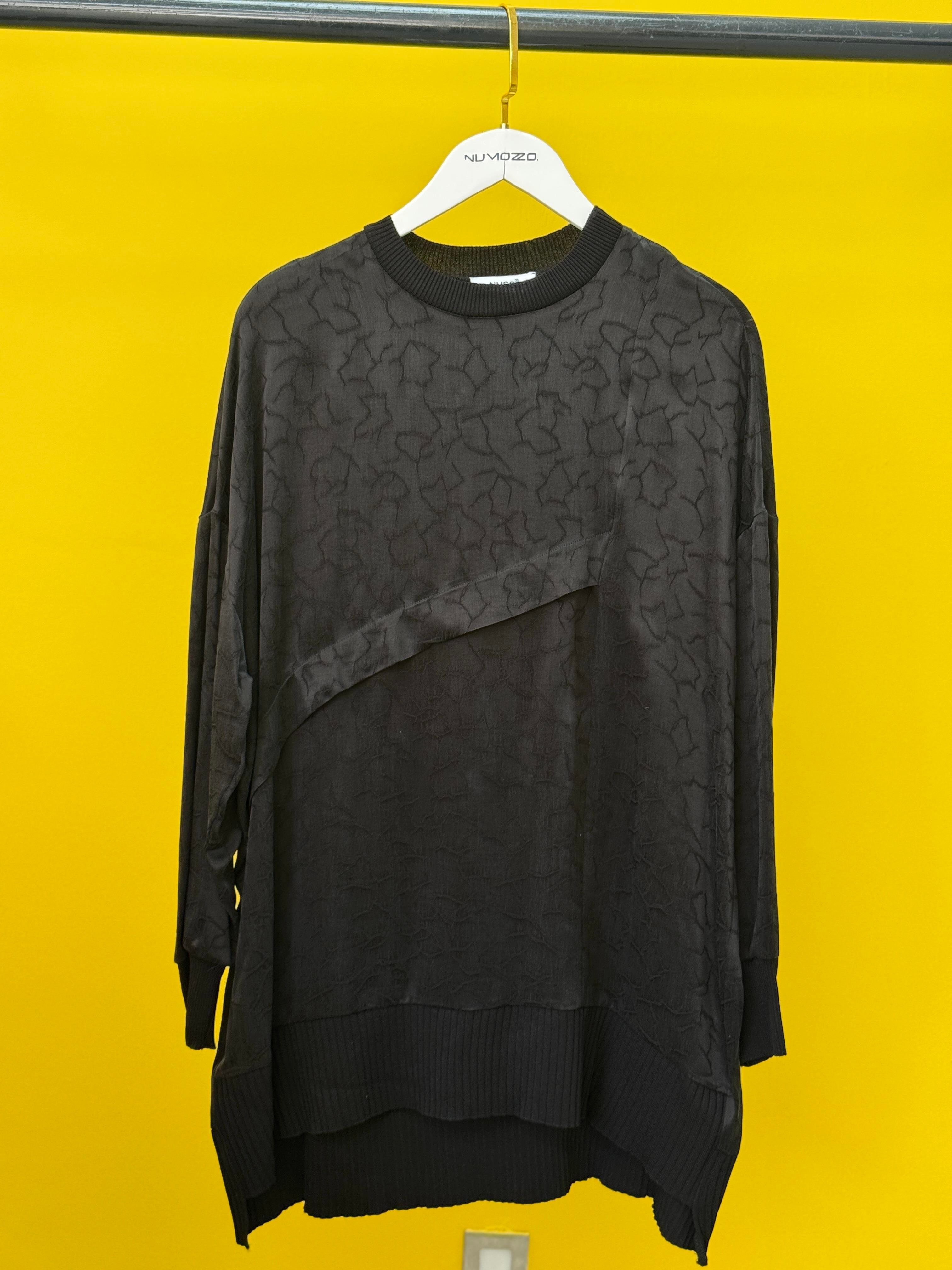 İpek Qupra Tunik Siyah