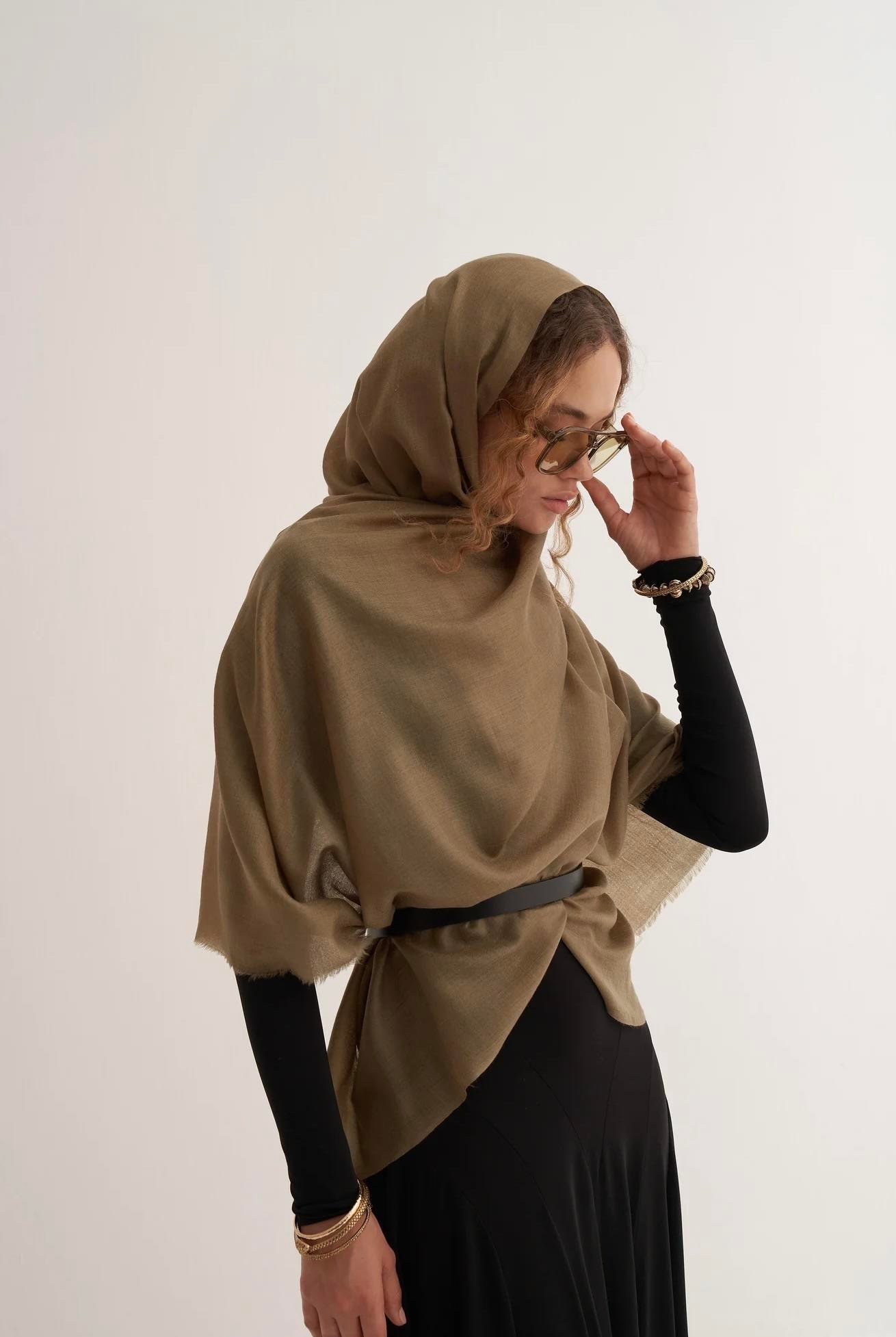 Khaki Soft Wool