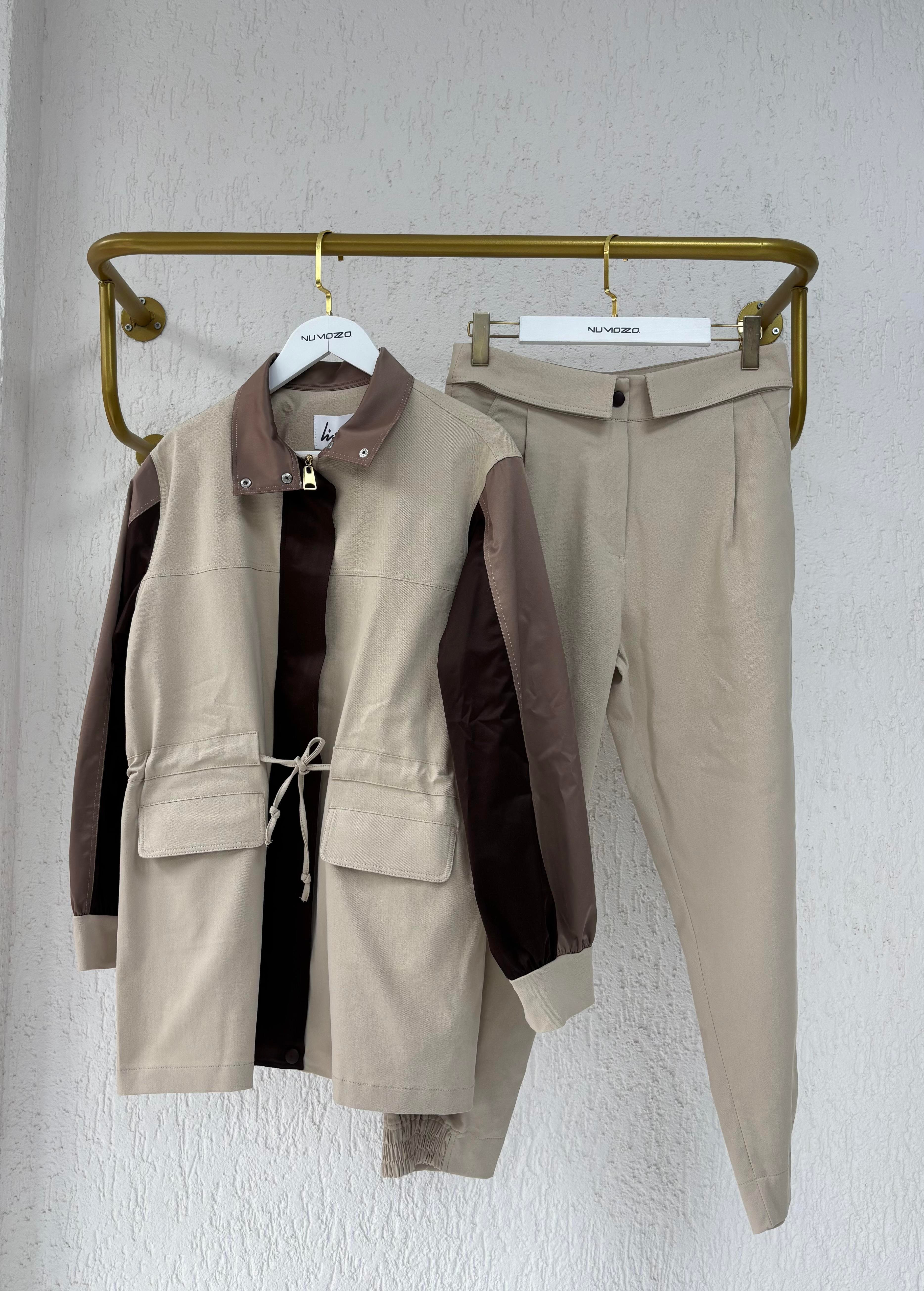 Lisa Exclusive Takım Bej