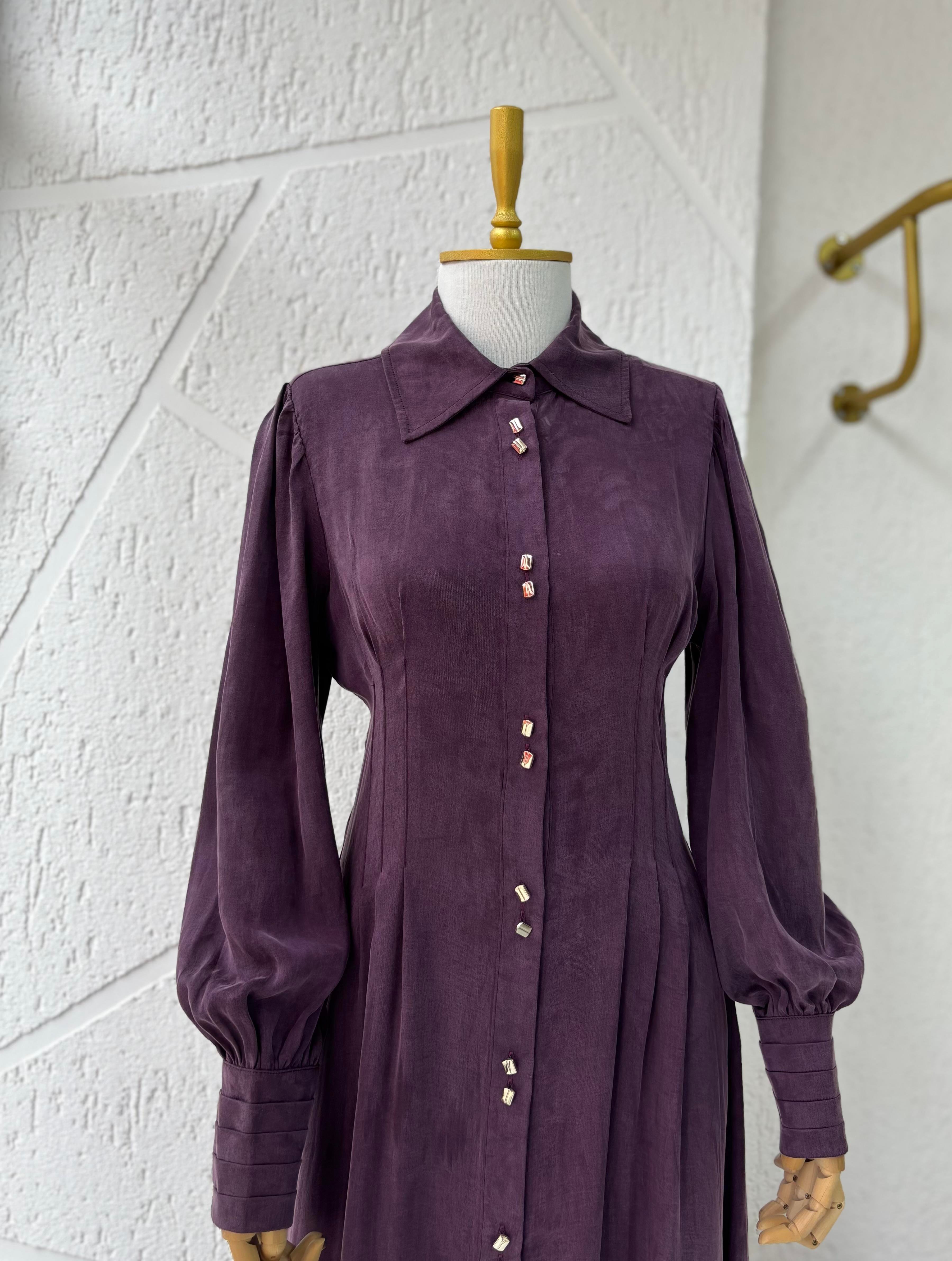 Marı Elbise Mürdüm