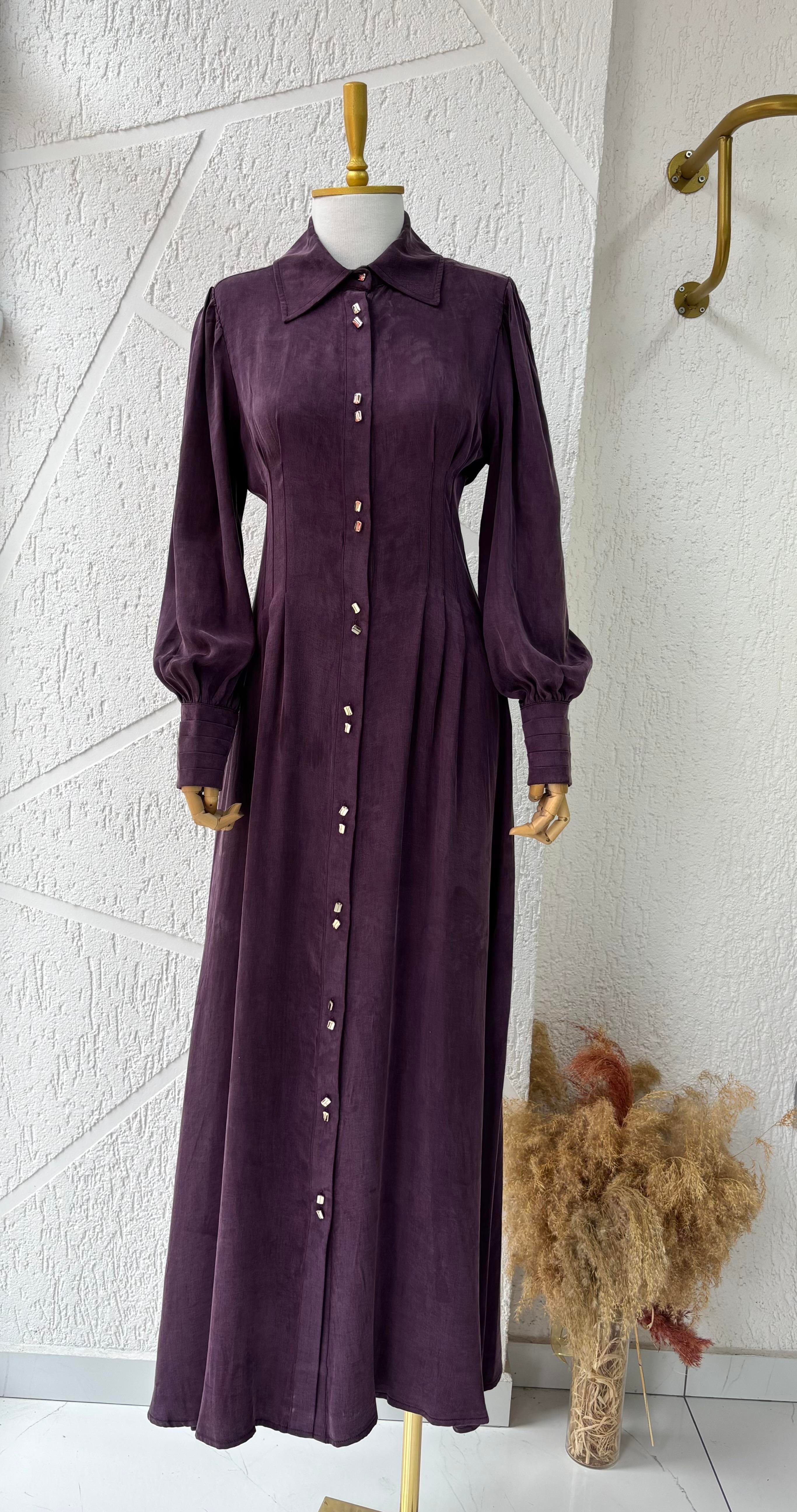 Marı Elbise Mürdüm