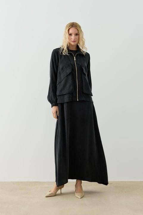 MELOSH ELBİSE TAKIM SİYAH