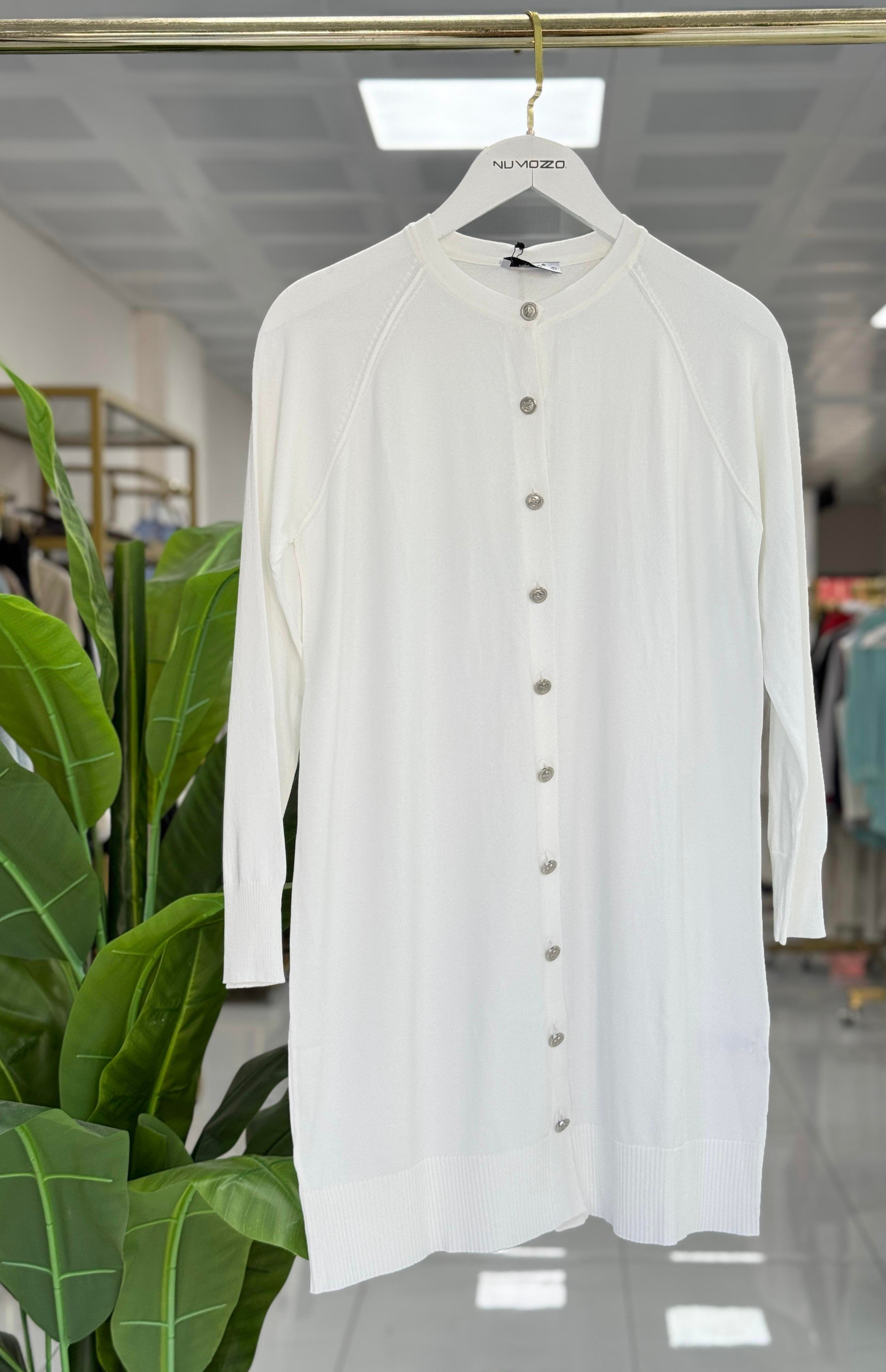 Merserize Hırka Ekru 