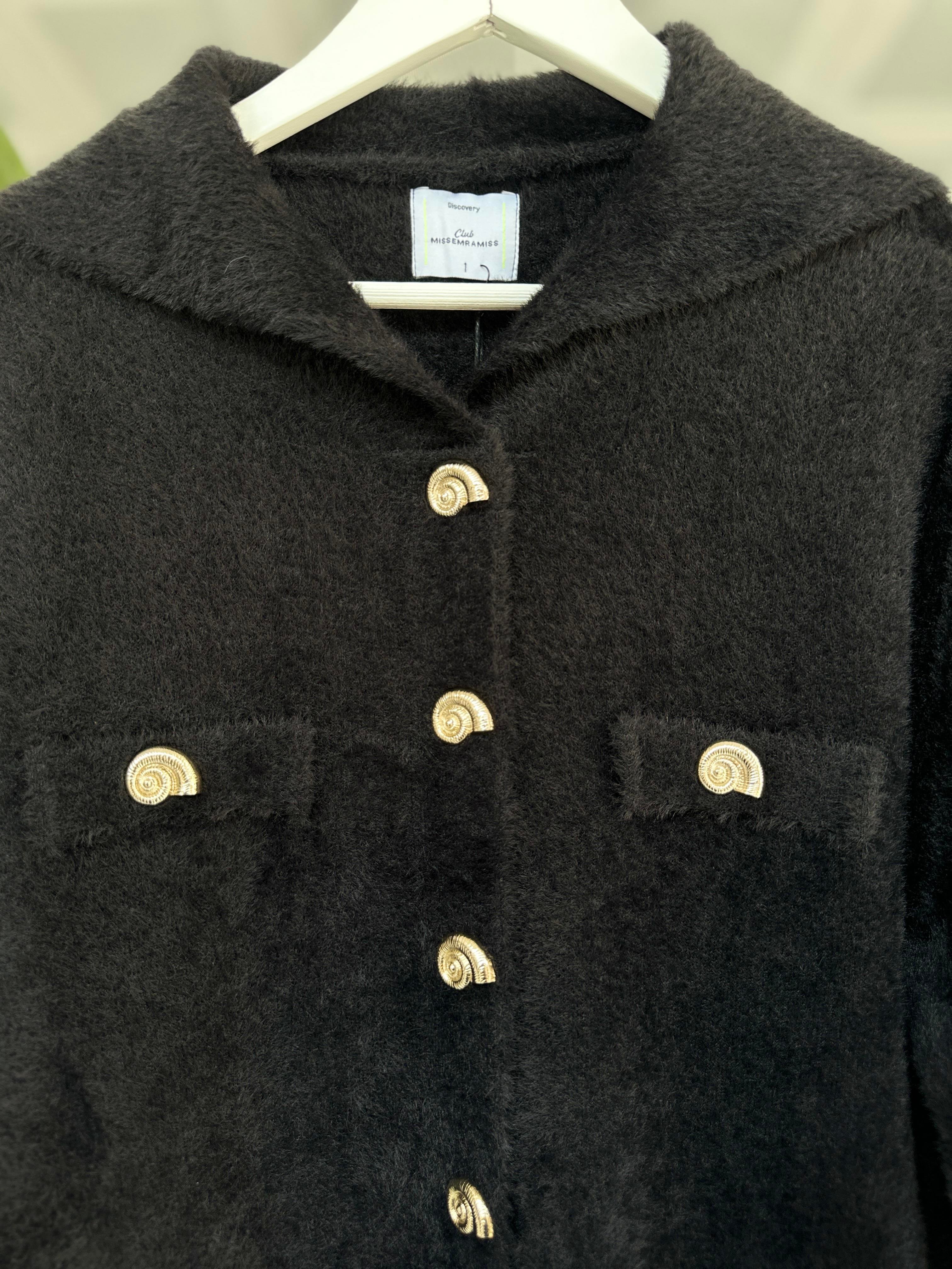 Missemramiss Berretto Angora Kap Siyah