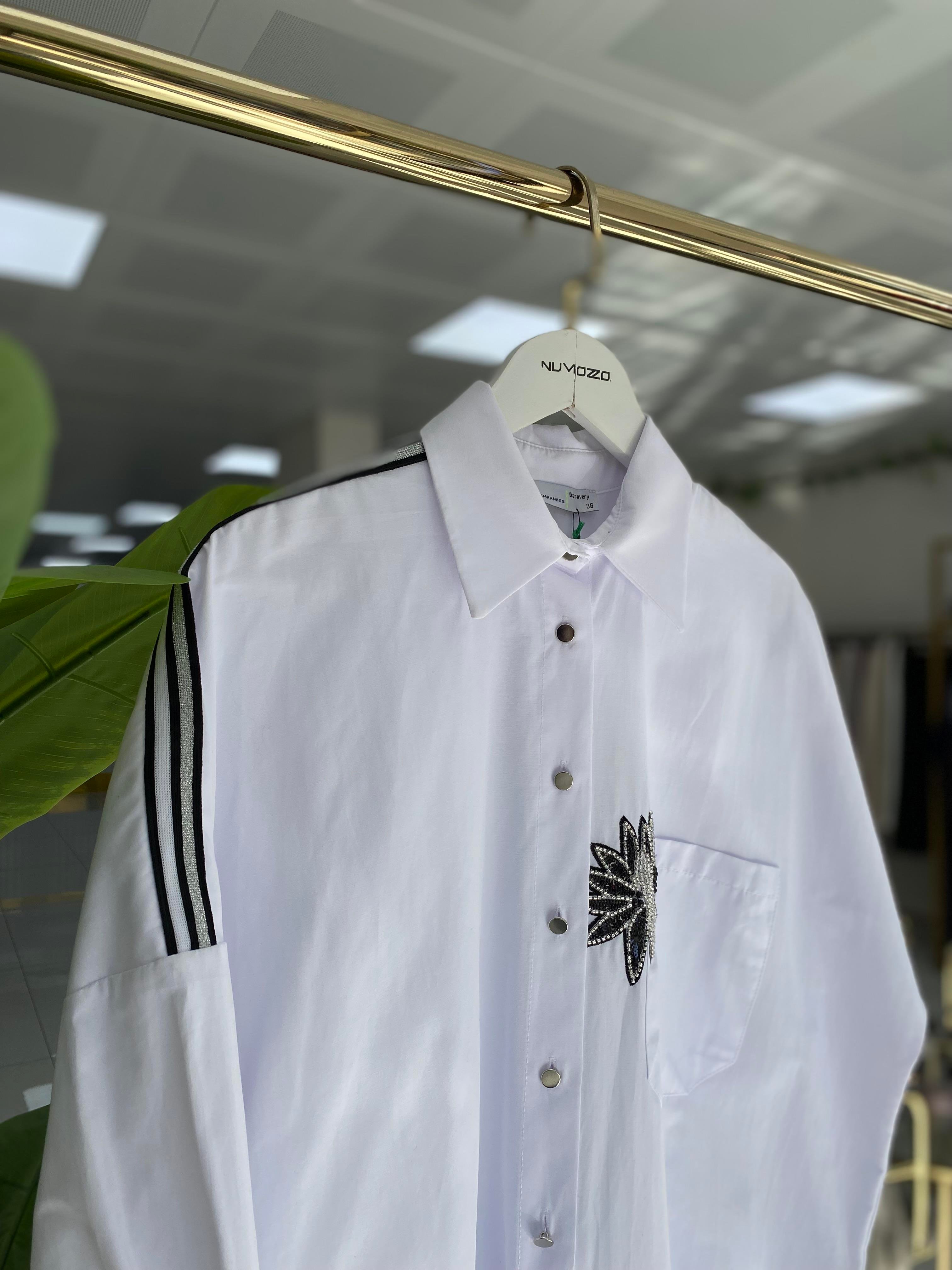 Missemramiss Elegante Comfort Gömlek Ekru 