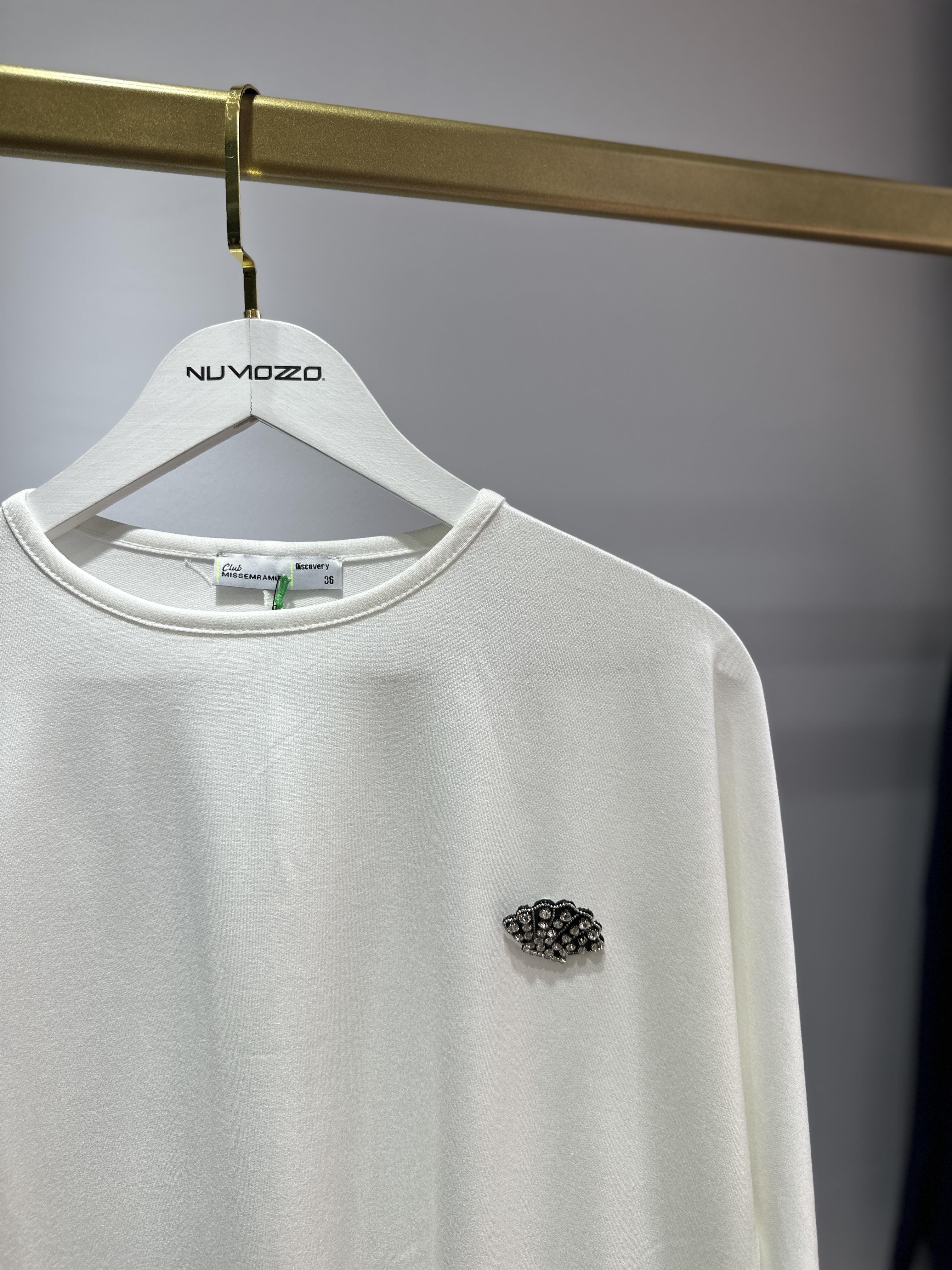 MİSSEMRAMİSS İPEK PAMUK BLUZ EKRU