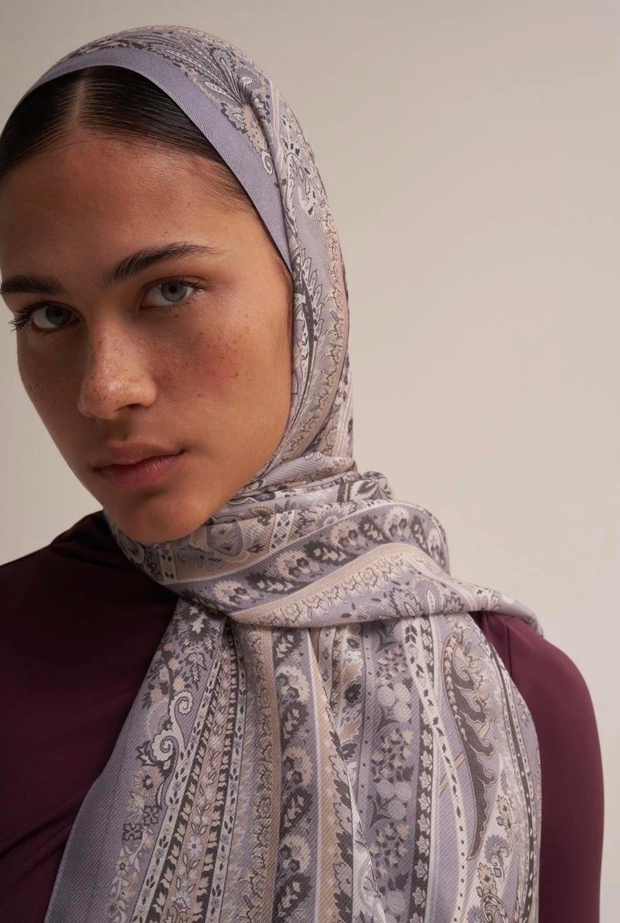 Moreno Silk Gray Malva