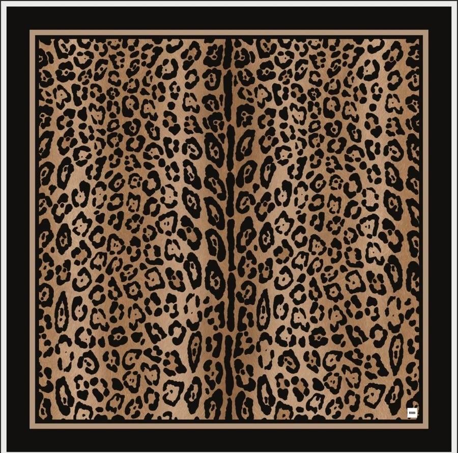 Moreno Silk Leopard Scraft