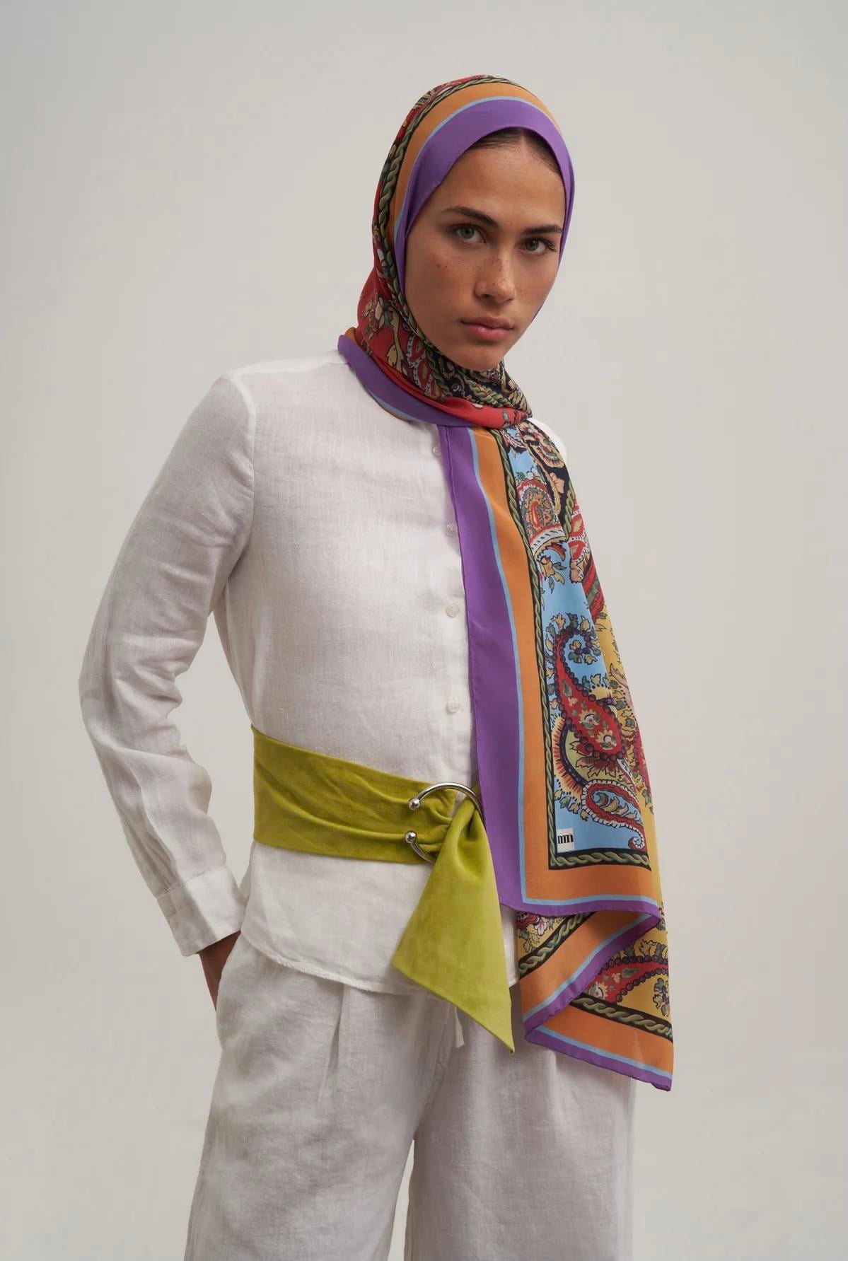 Moreno Silk Mixed Paisley