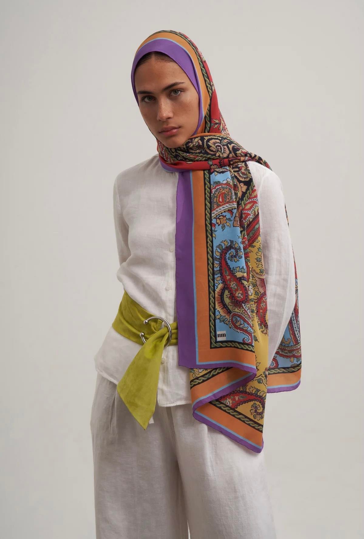 Moreno Silk Mixed Paisley