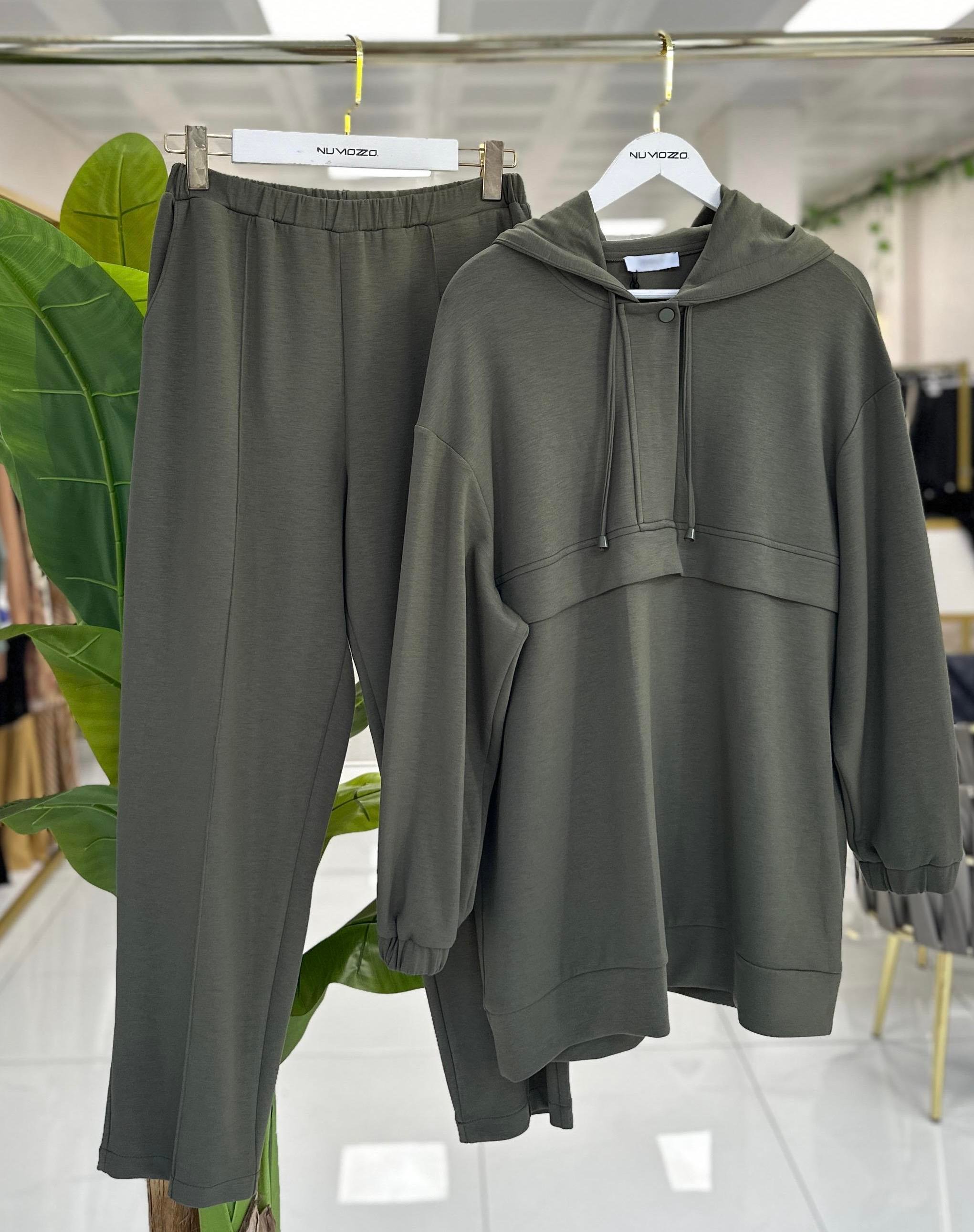 Nuss Bambu Takım Haki