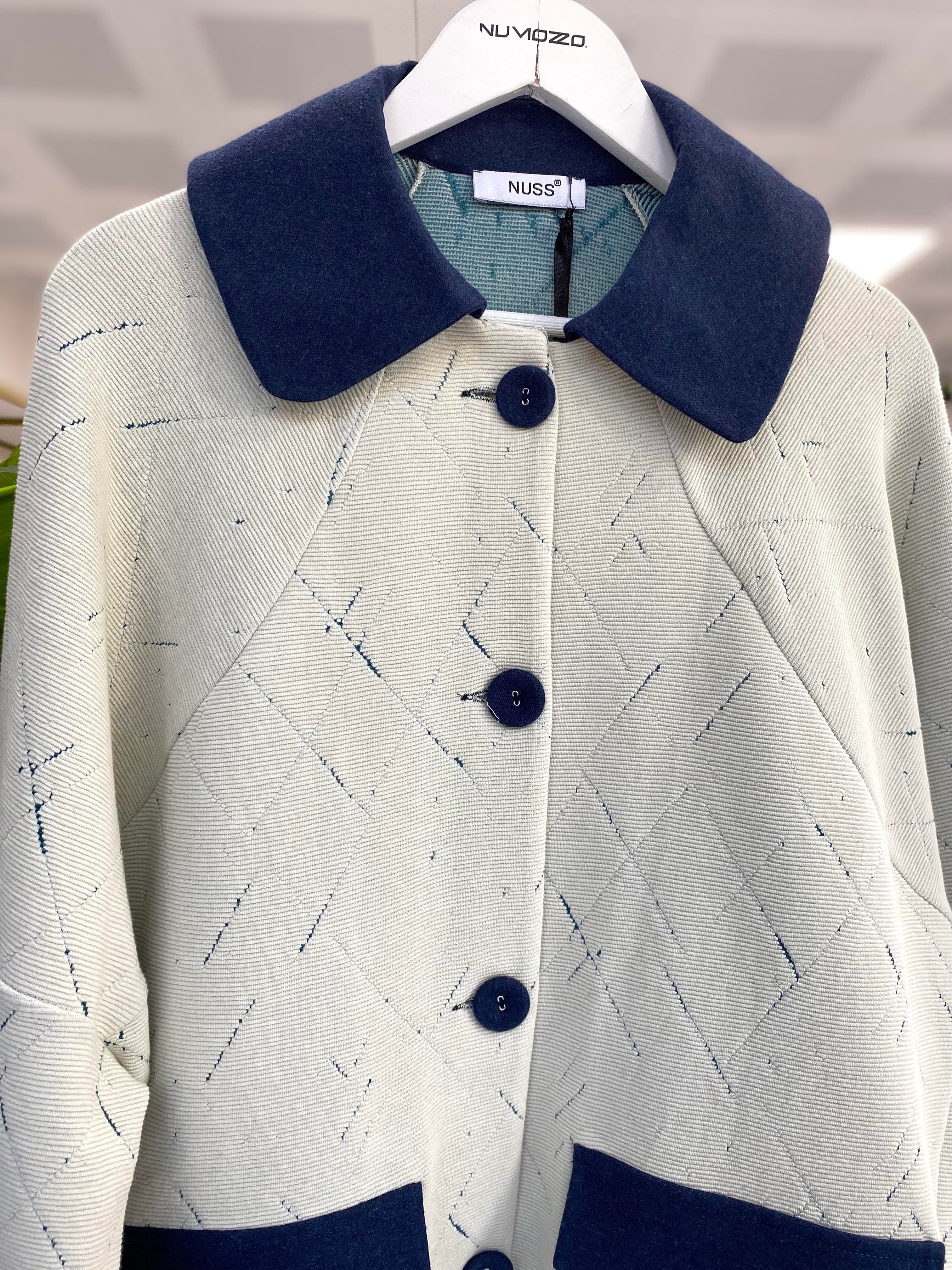 Nuss Denim Detay Kap