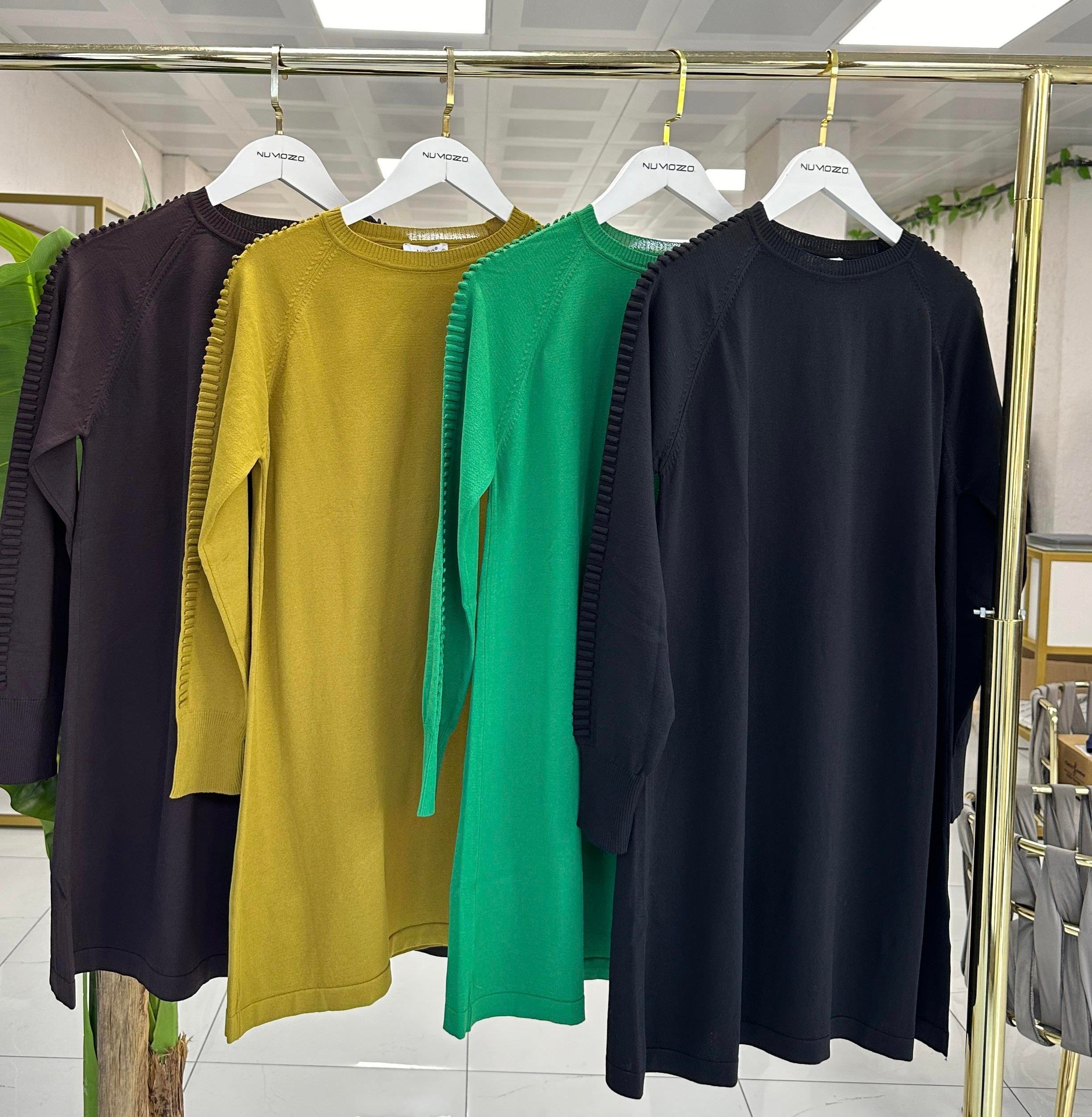 Nuss Pıtpıt Tunik Acı Kahve 