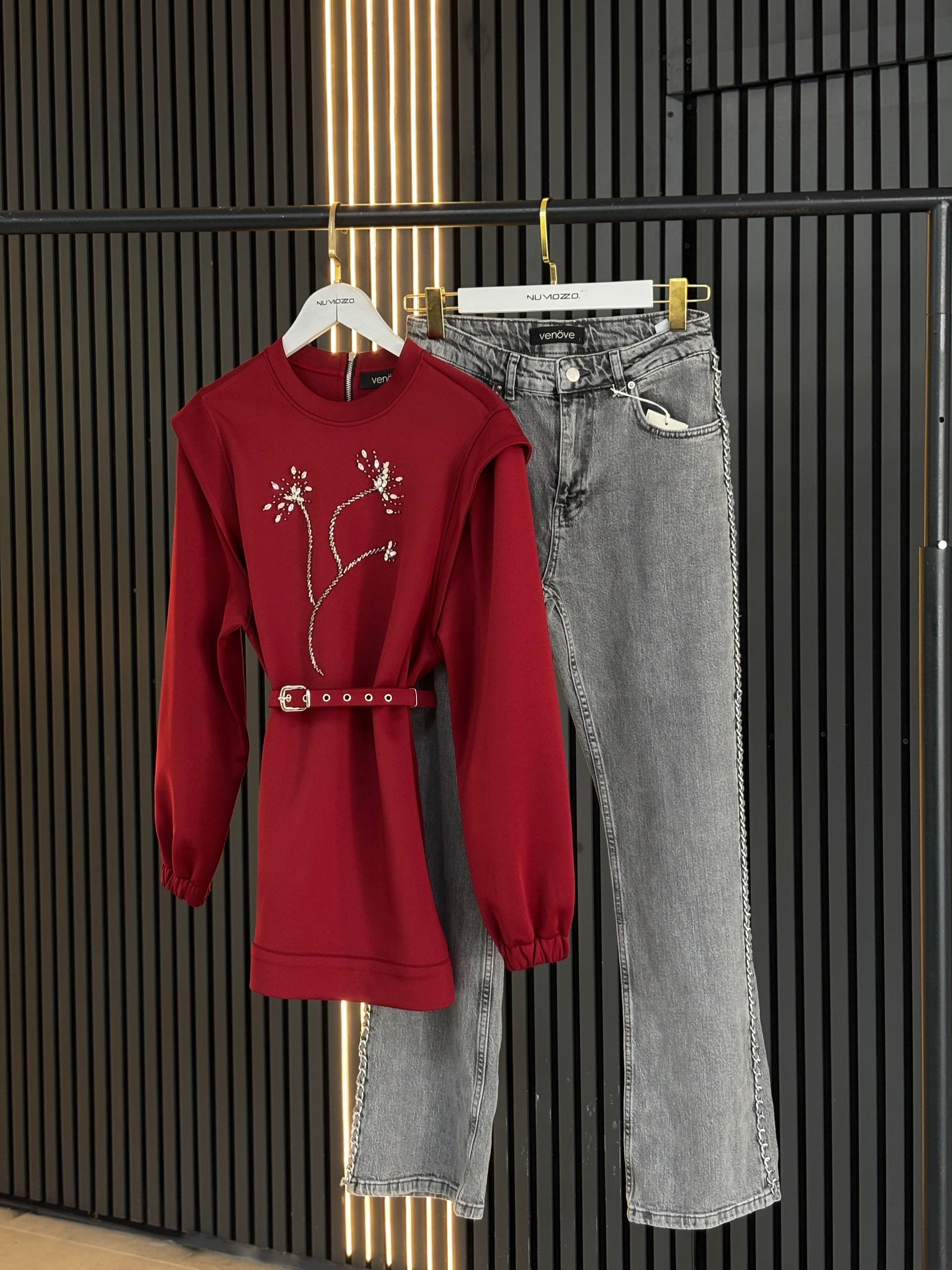 Oscar Sweat-Kırmızı