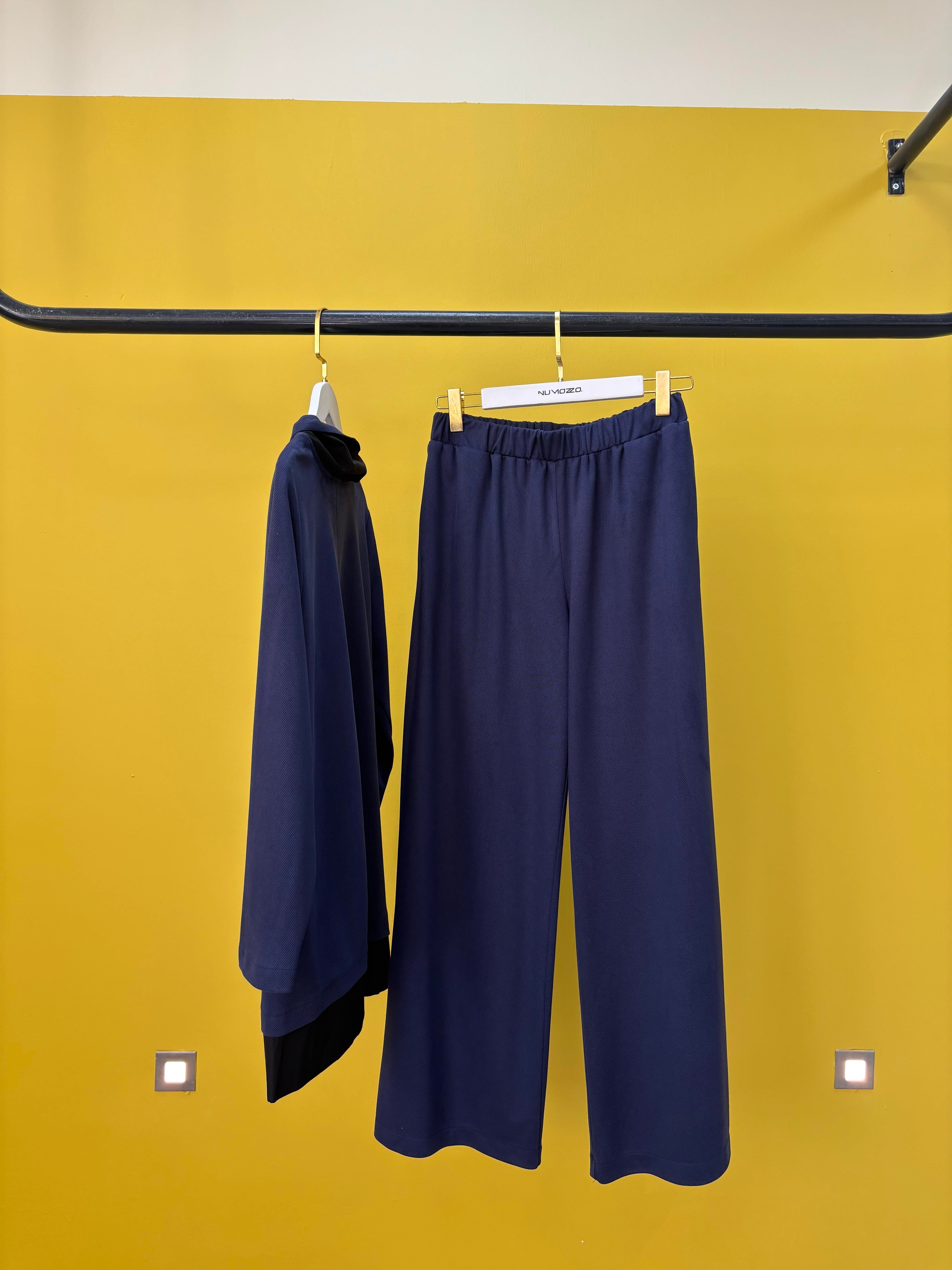 Pantolonlu Takım-İndigo