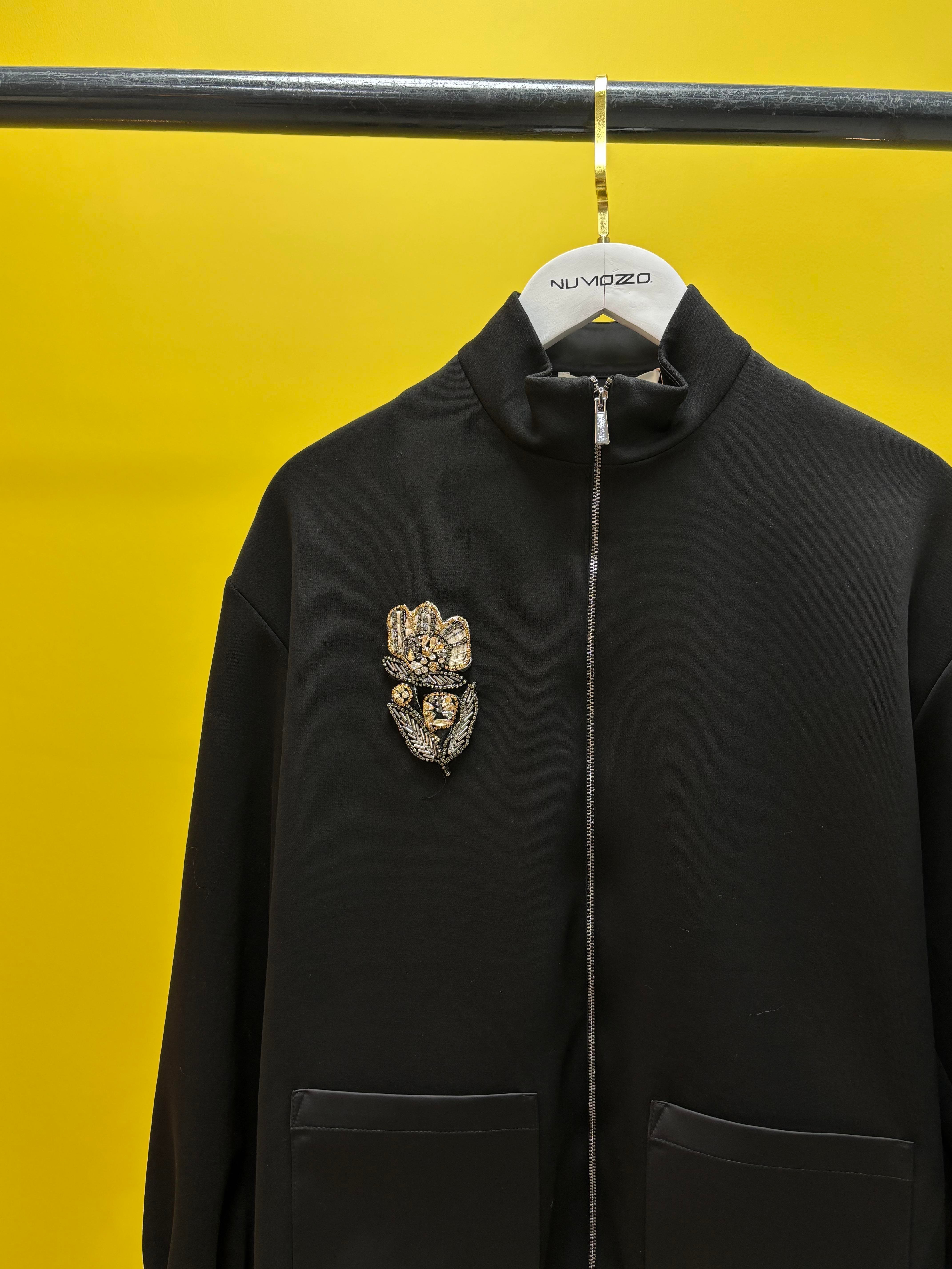 Quıet Bomber Ceket Siyah